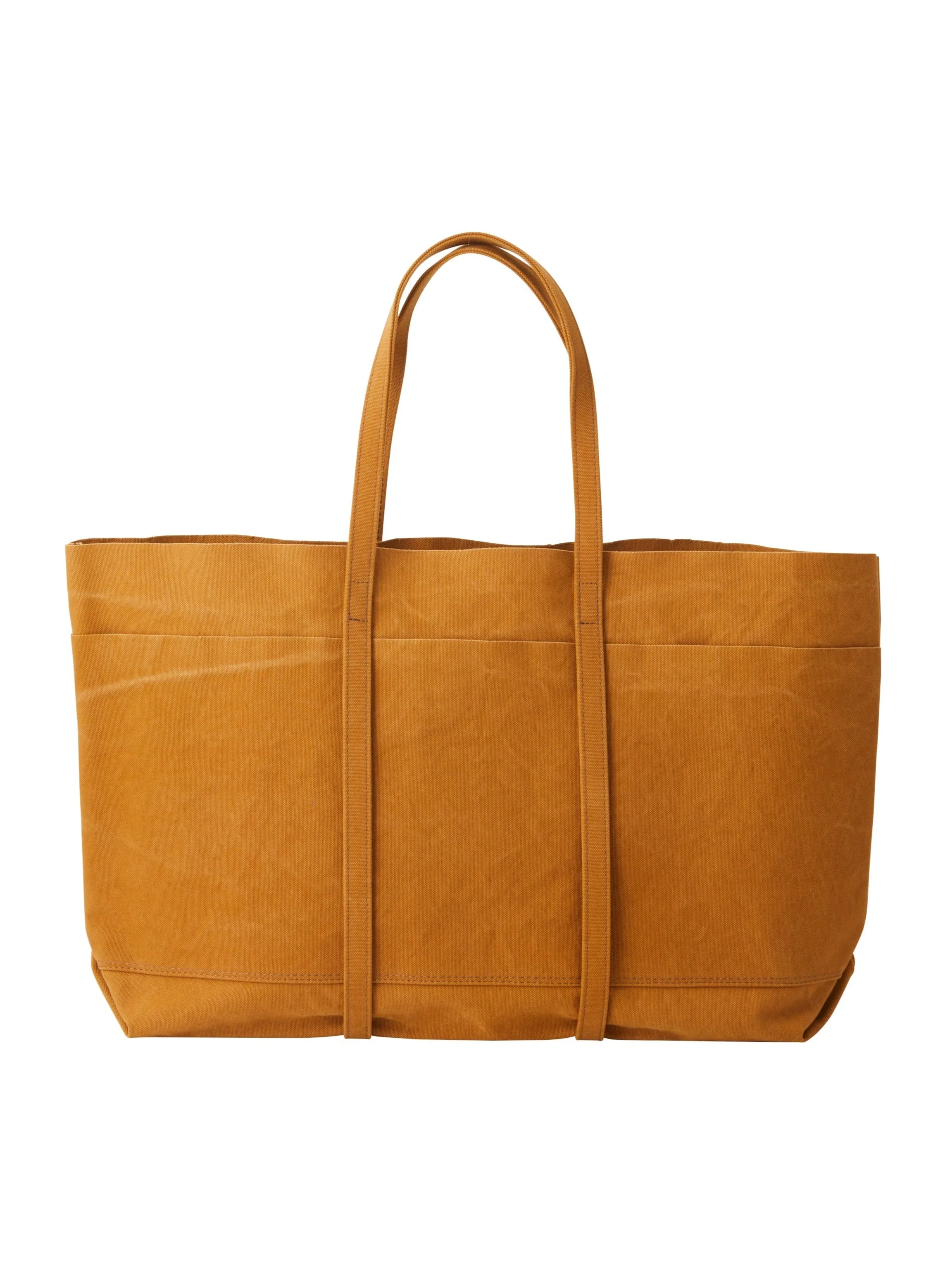 Washed Canvas 6 Pockets Tote Large - Image 2