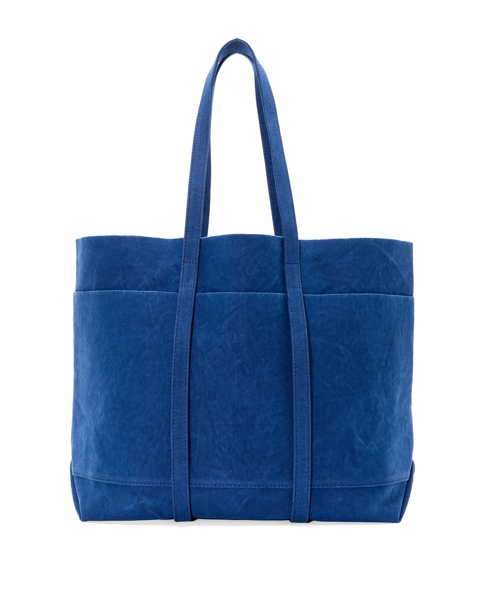 Washed Canvas 6 Pockets Tote Medium - Image 5
