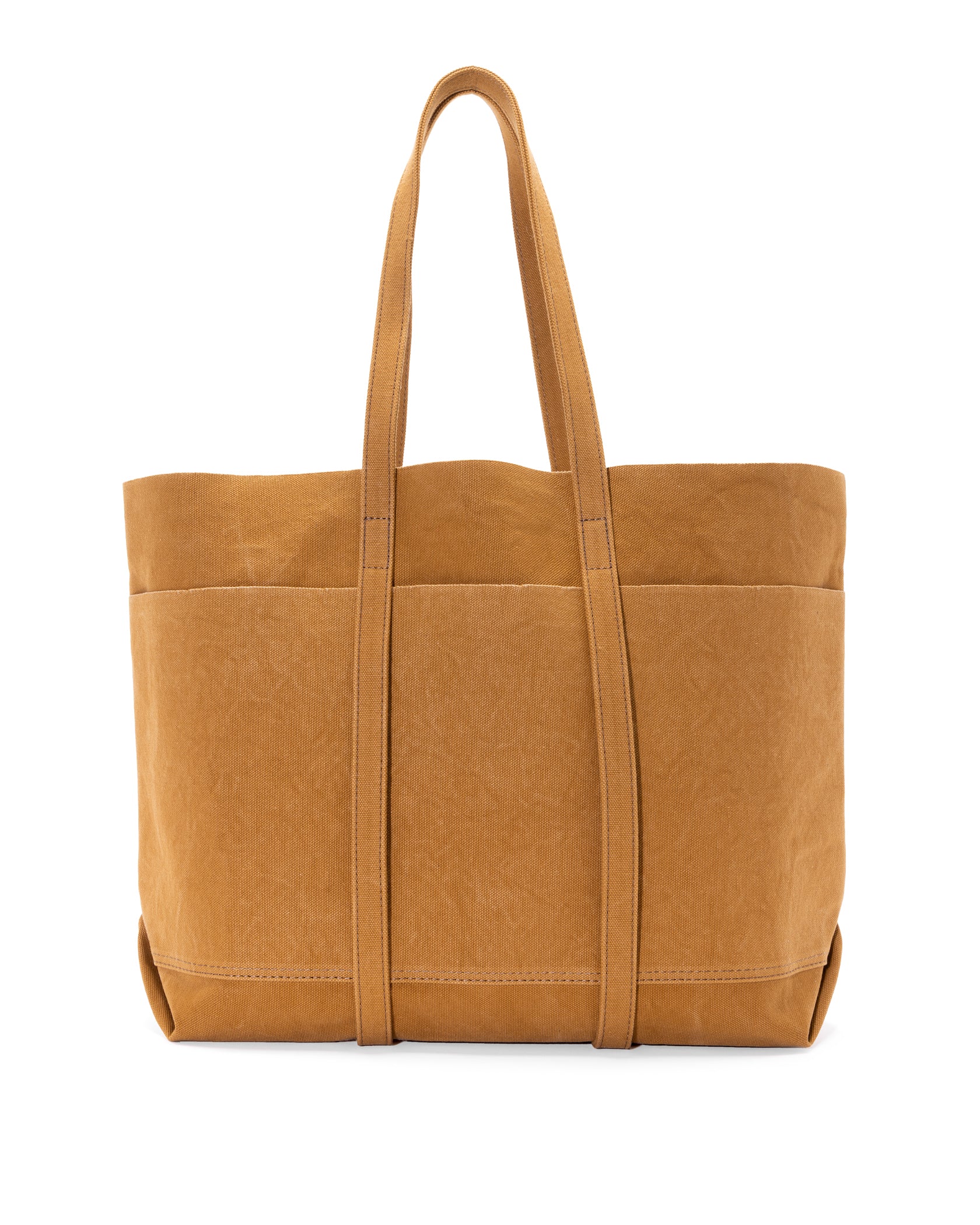 Washed Canvas 6 Pockets Tote Medium - Image 7