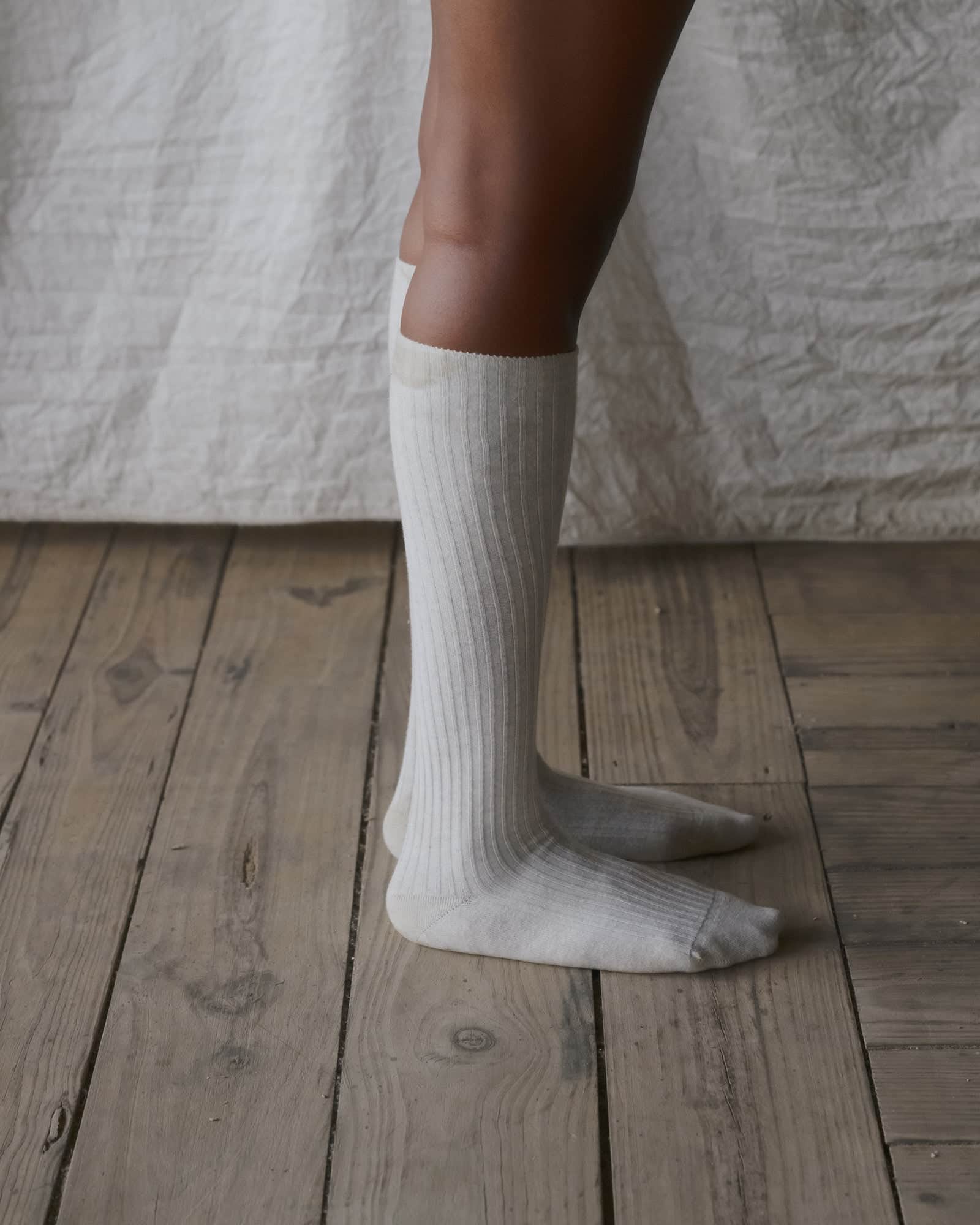 Rib Knee Socks - Image 11