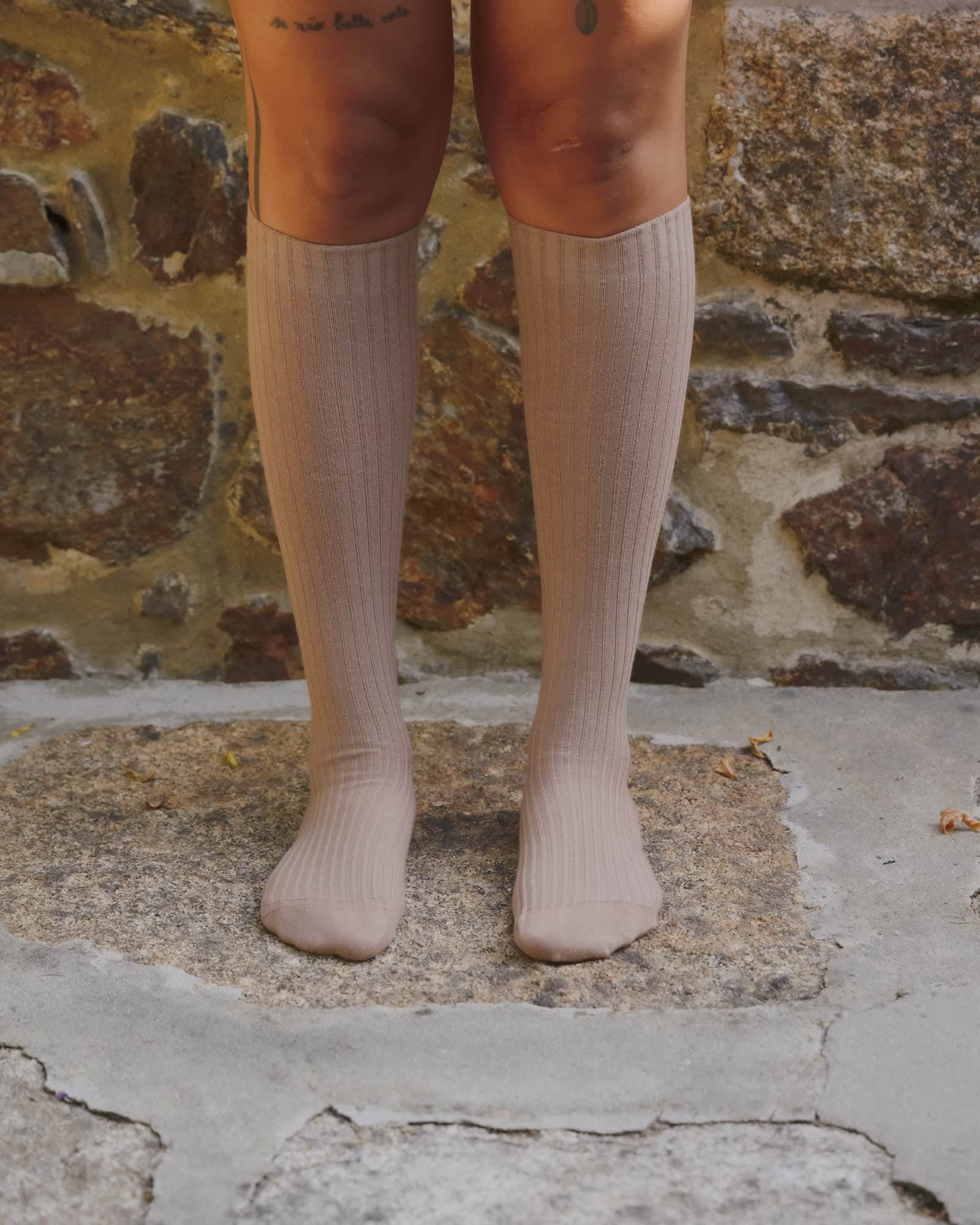 Rib Knee Socks - Image 6