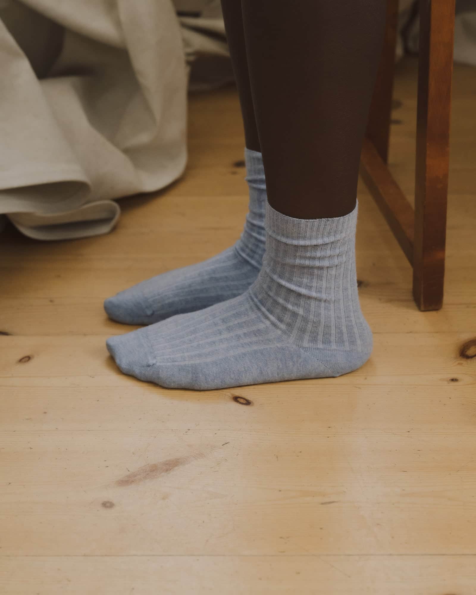 Rib Overankle Socks - Image 3