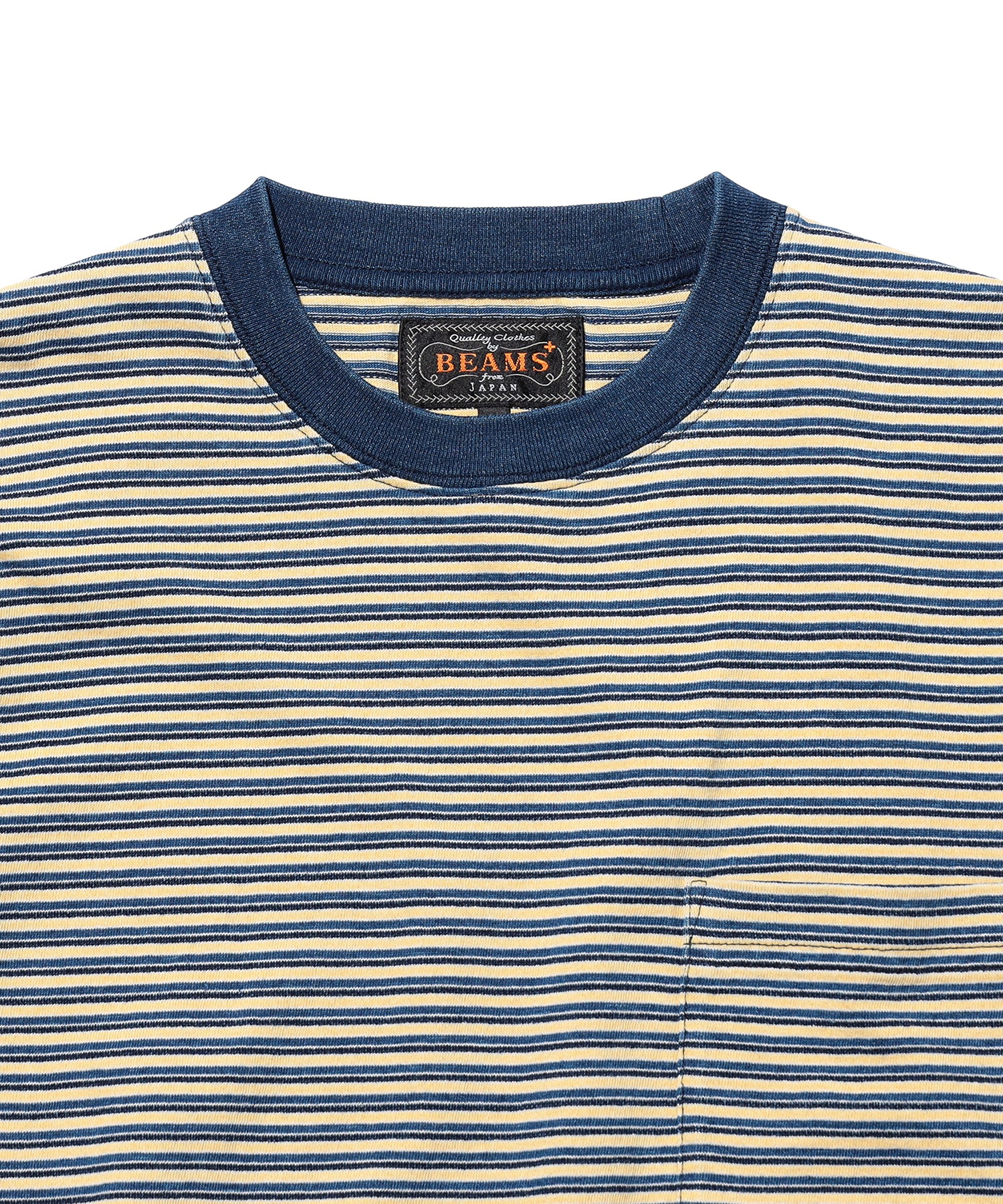 Indigo Stripe Pocket Tee - Image 3