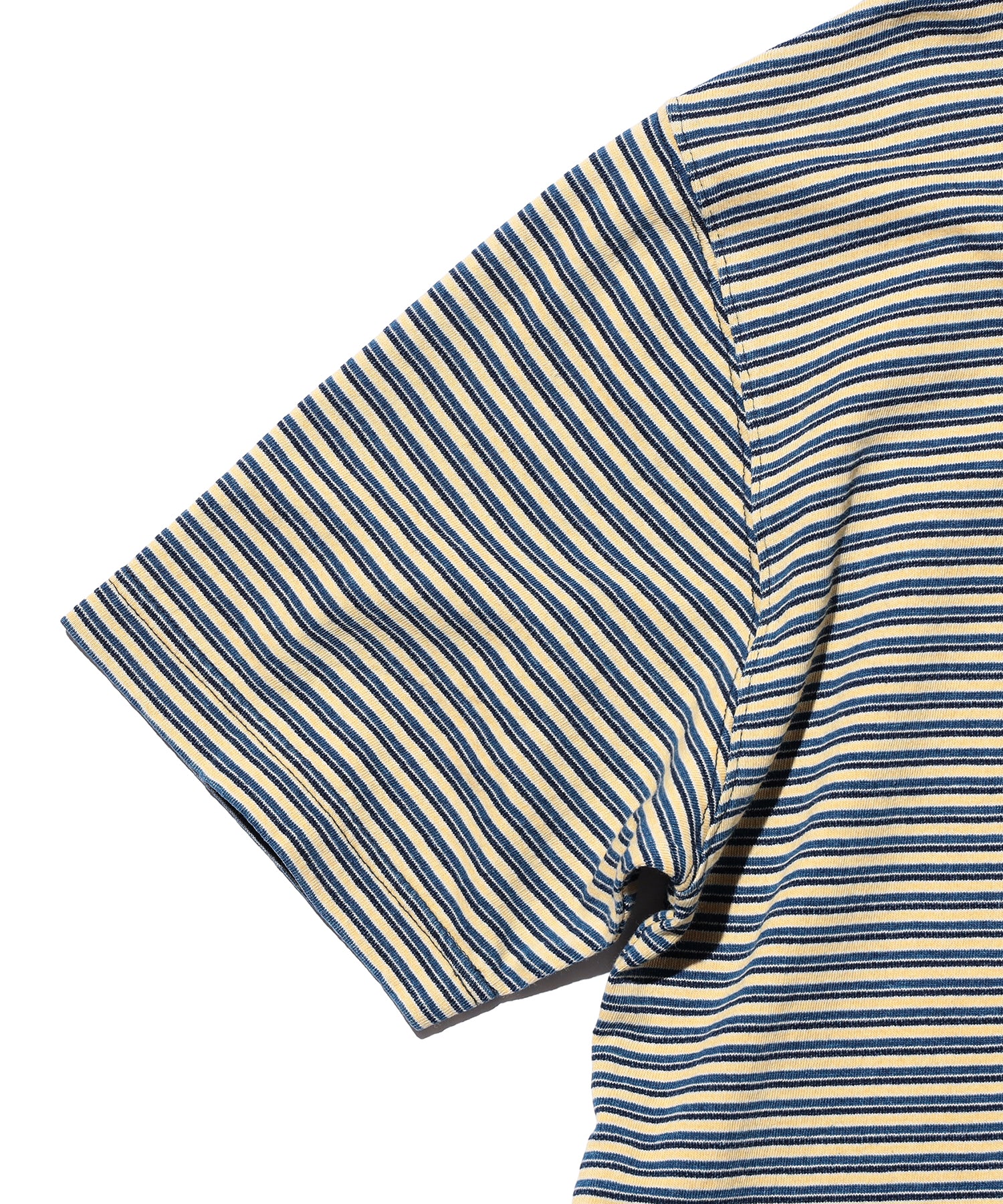 Indigo Stripe Pocket Tee - Image 4