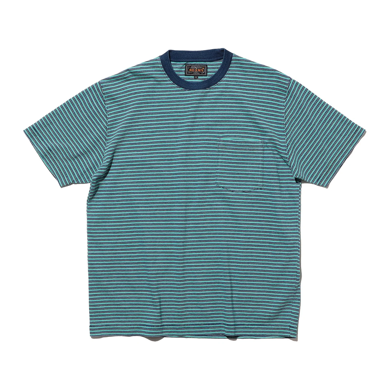 Indigo Stripe Pocket Tee - Image 8