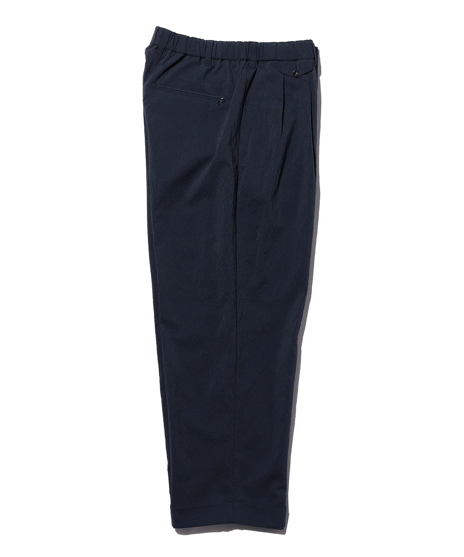 2 Pleats Anywhere(wear) Seersucker Plaid Pant - Image 3