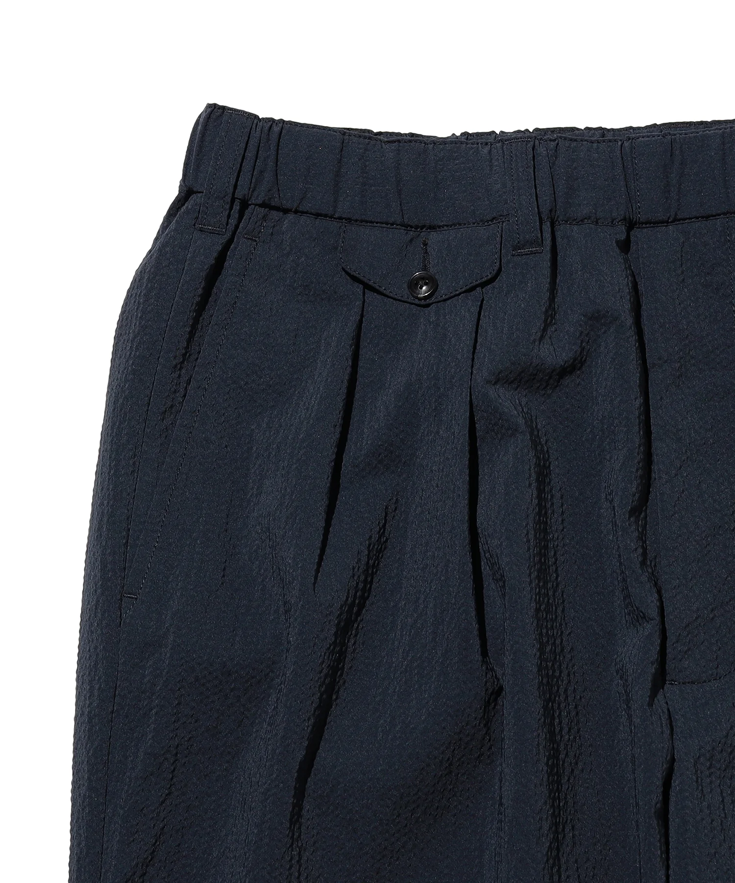 2 Pleats Anywhere(wear) Seersucker Plaid Pant - Image 4