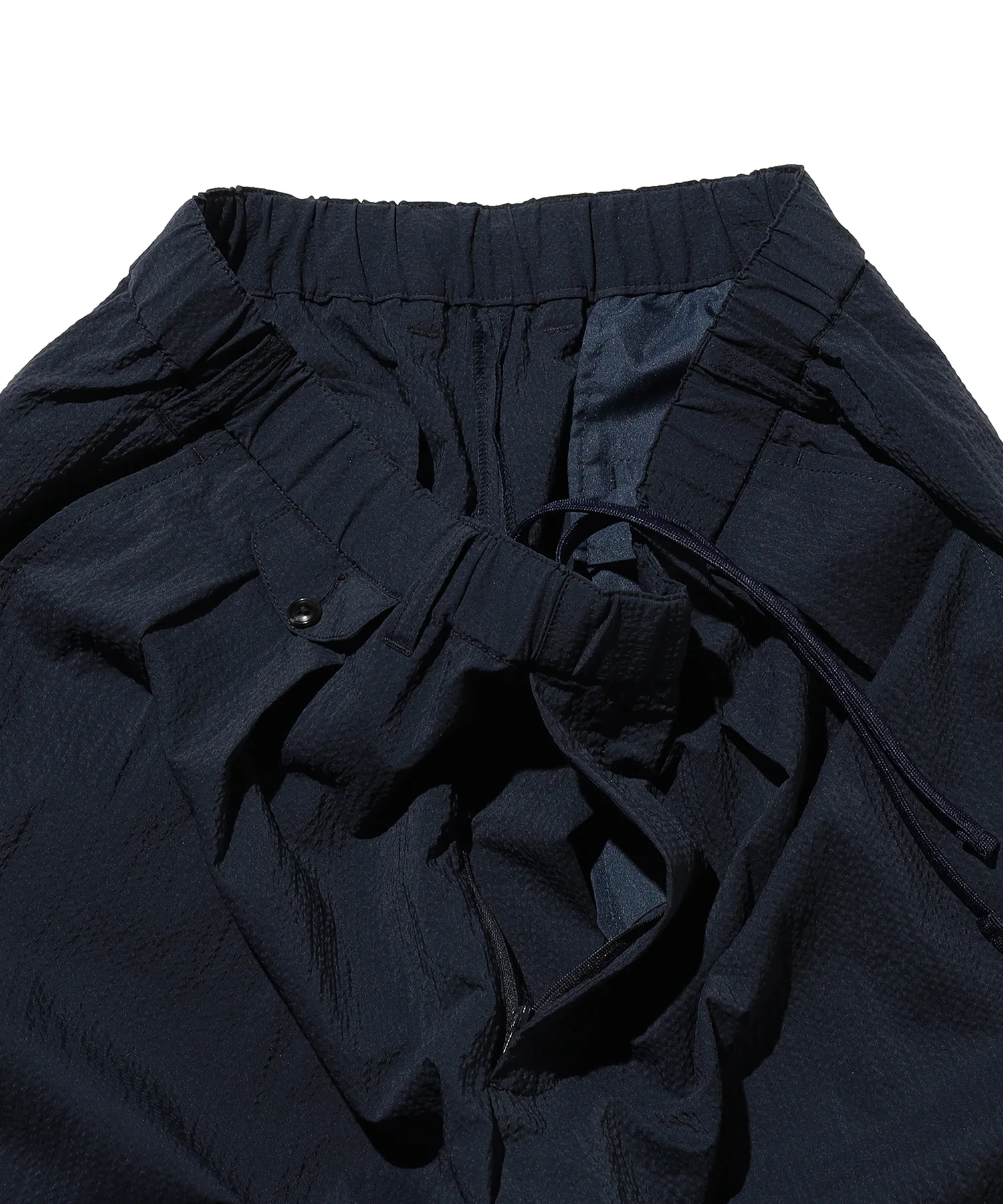 2 Pleats Anywhere(wear) Seersucker Plaid Pant - Image 5