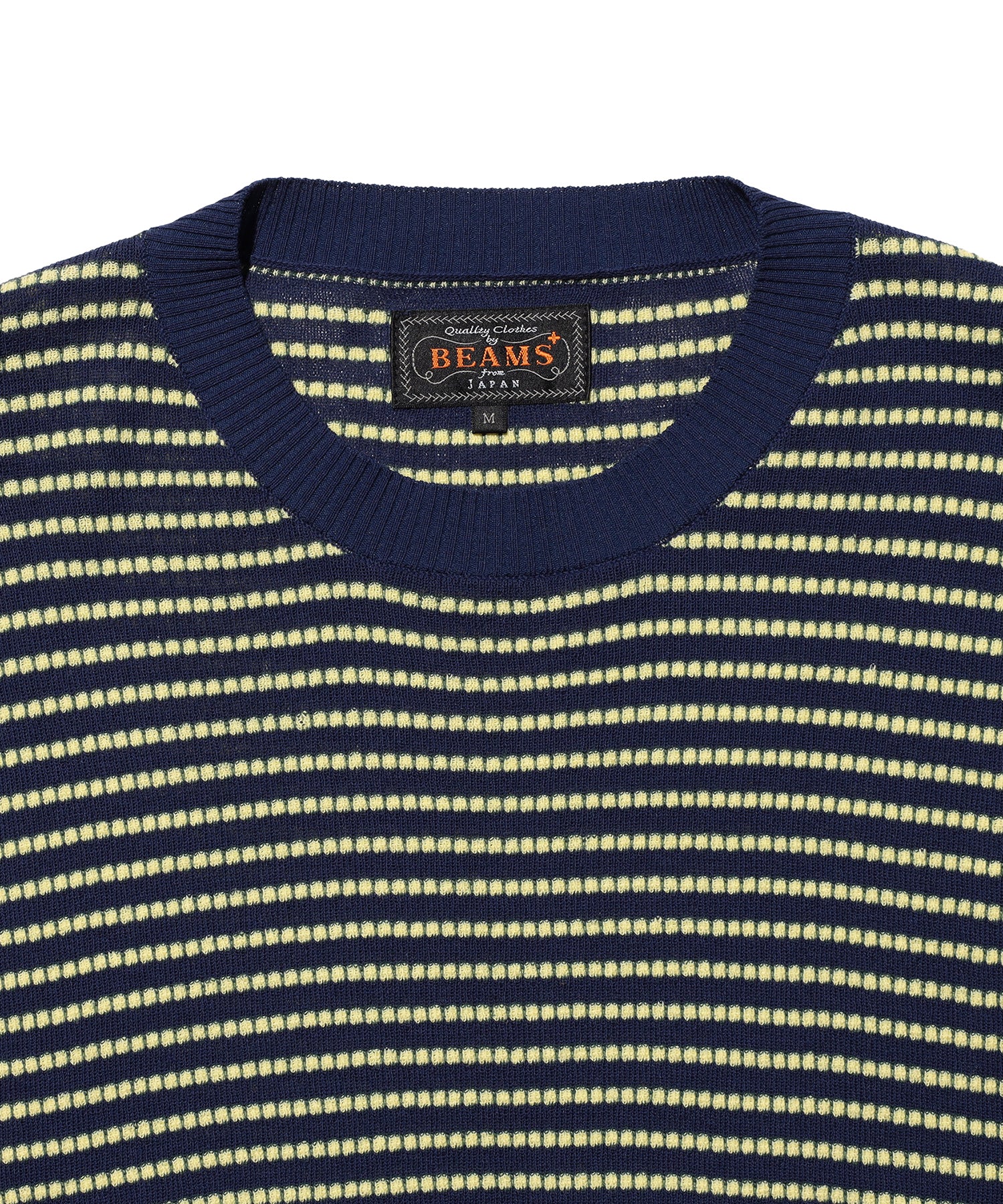 Dot Pattern Jacquard Knit Tee - Image 3