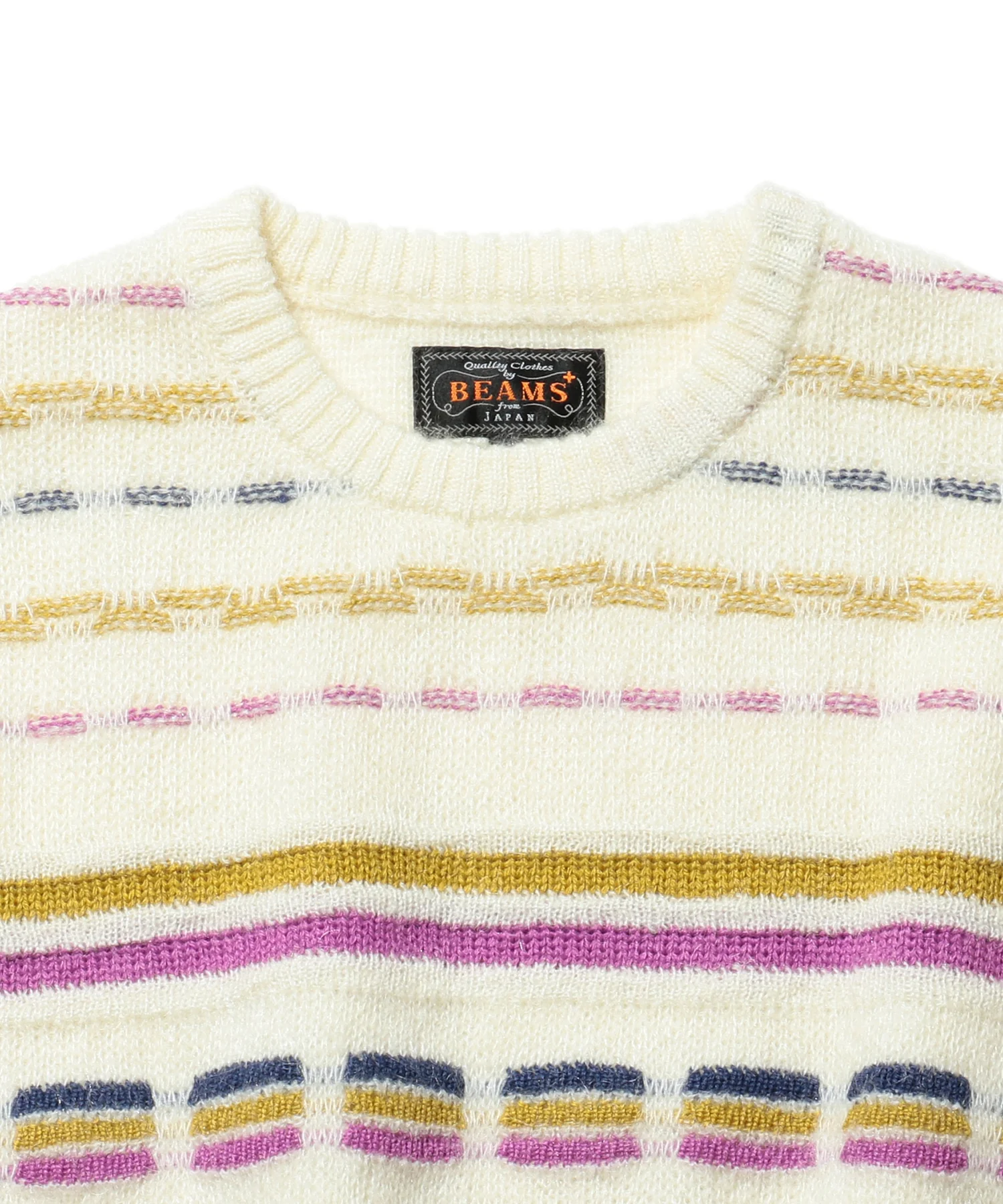 Jacquard Stripe Crew - Image 3