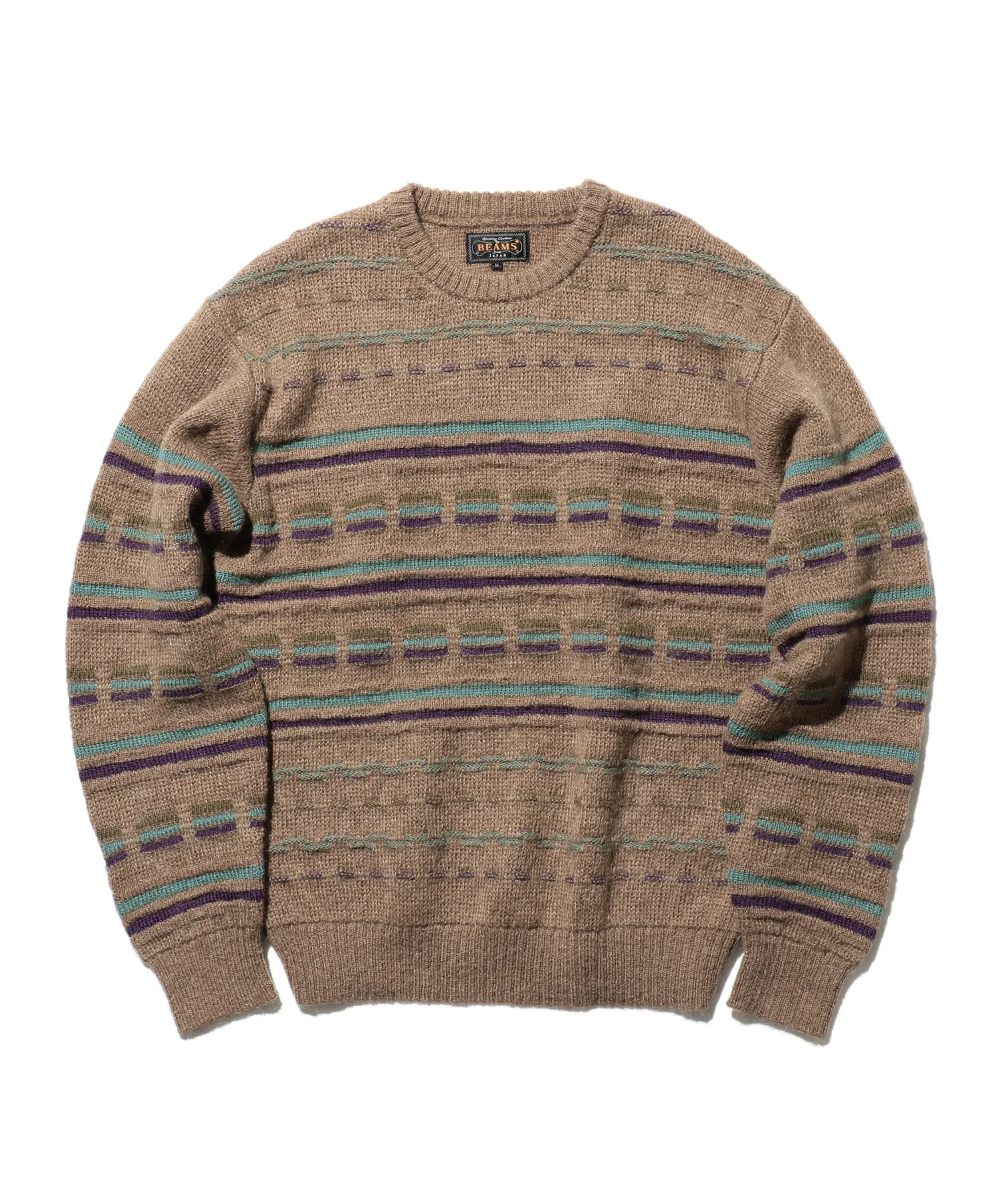 Jacquard Stripe Crew - Image 6