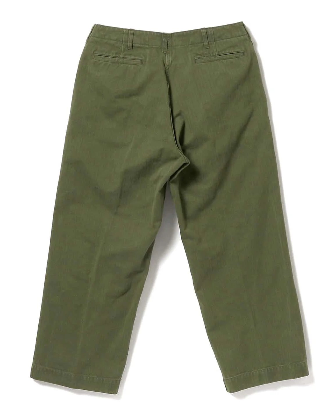 Military Herringbone Trousers - Image 11