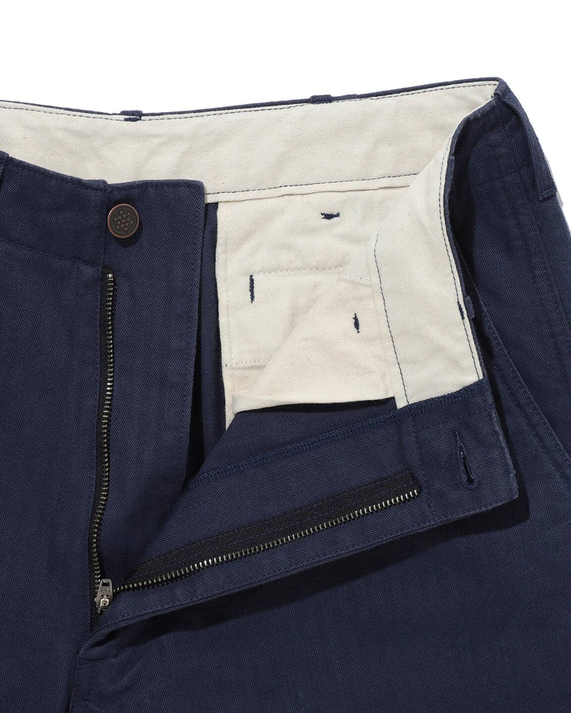 Military Herringbone Trousers - Image 16