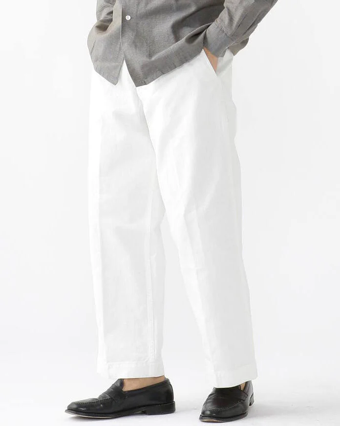 Military Herringbone Trousers - Image 4