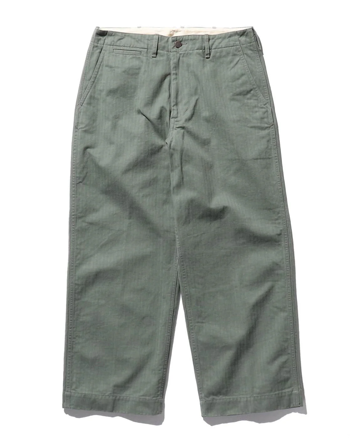 Military Herringbone Trousers - Image 5