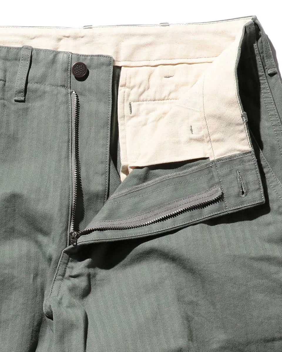 Military Herringbone Trousers - Image 7