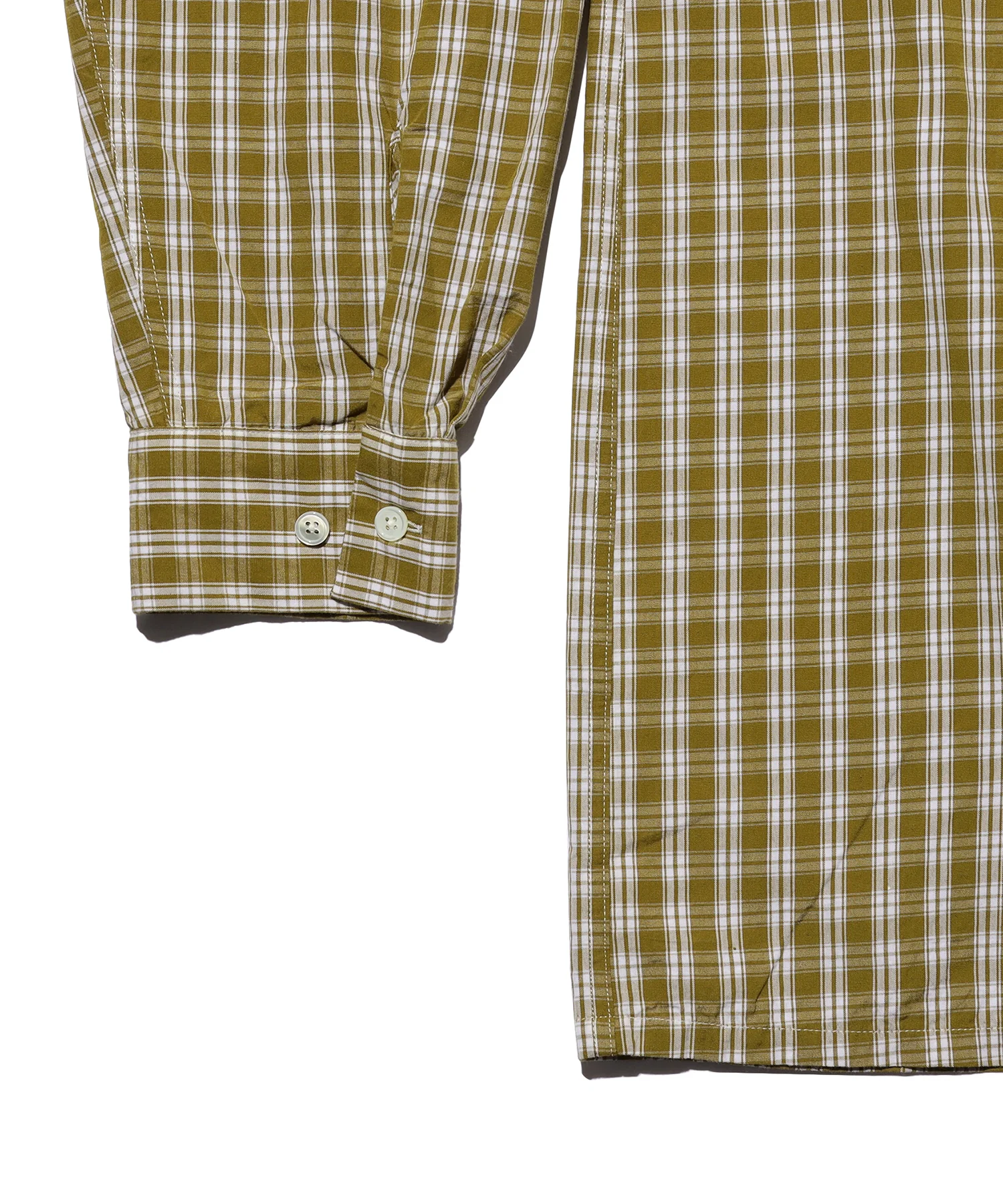Open Collar 80/2 Madras Shirt - Image 5