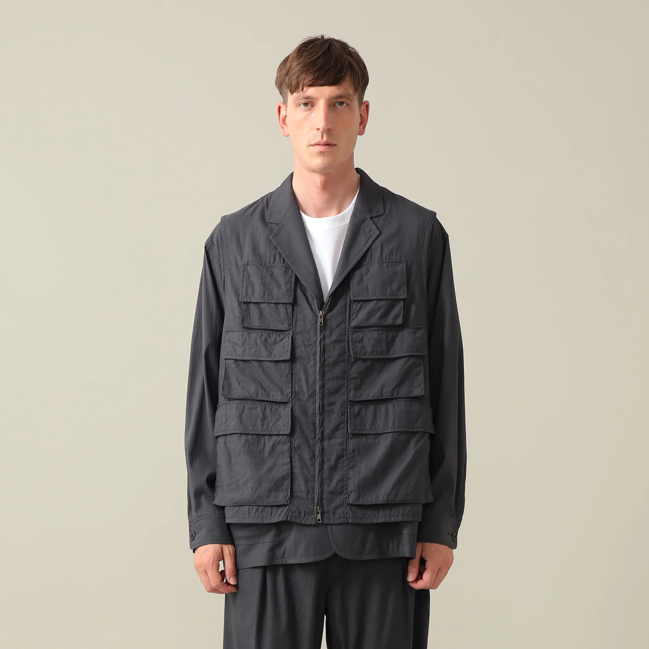 Adrian Tropical Wool Nylon Vest - Image 4
