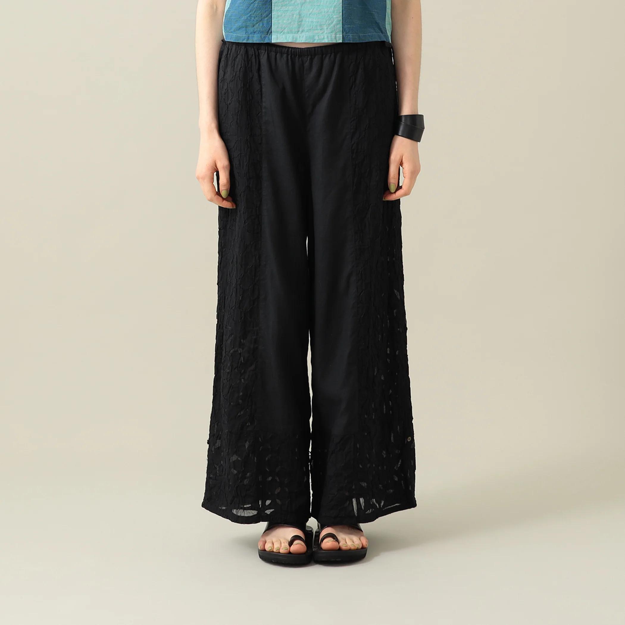 Ana Handstitched Tie Pant - Image 11