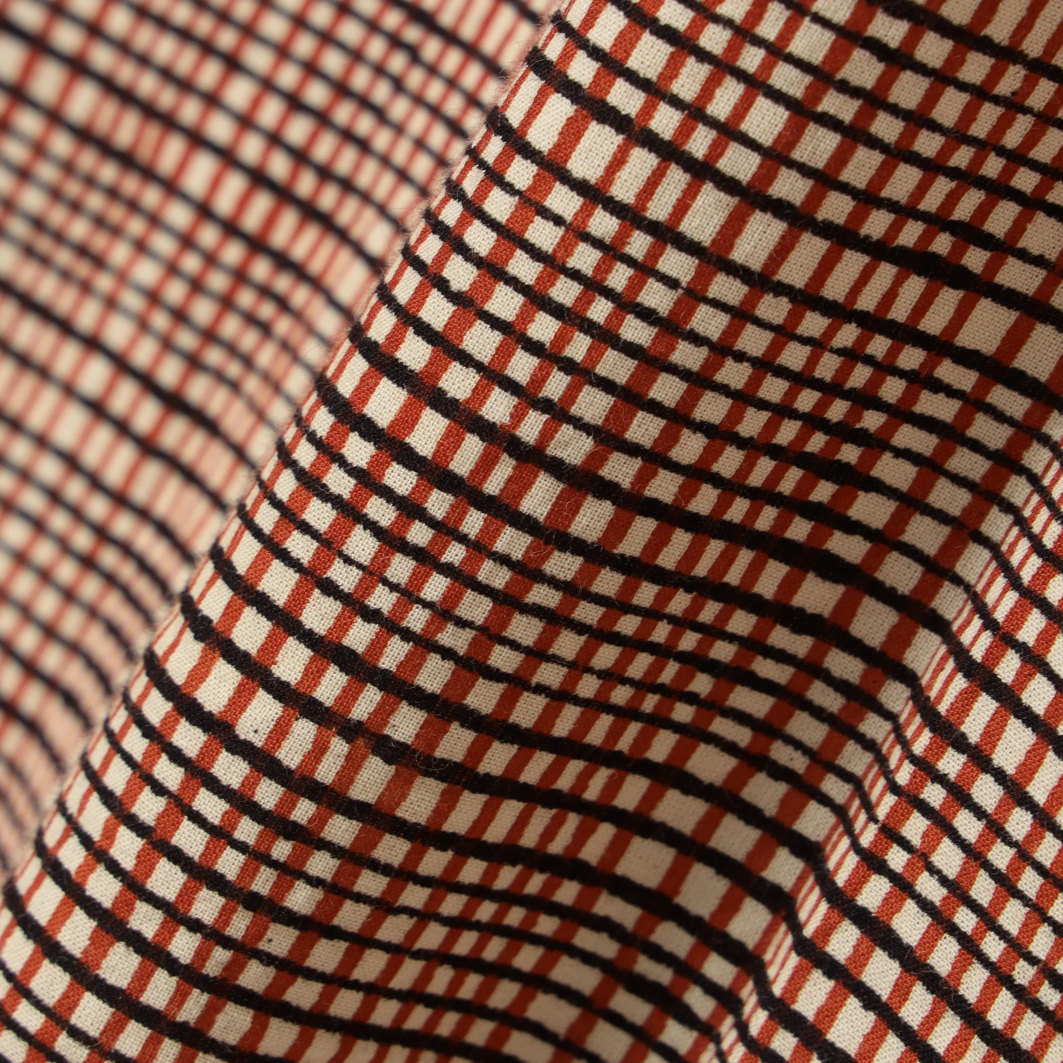 Bubbie Block Printed Button Down Shirt - Image 3