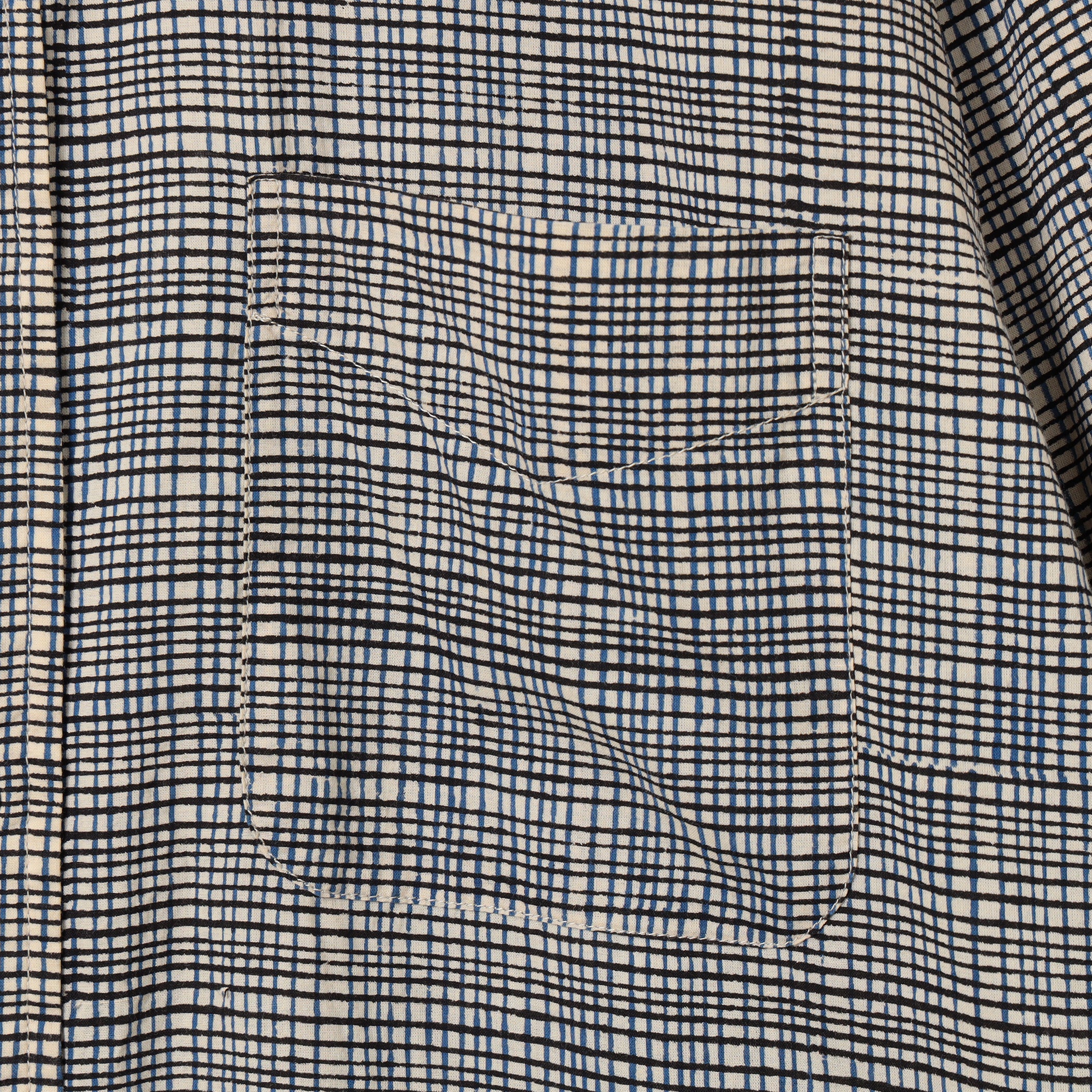 Bubbie Block Printed Button Down Shirt - Image 8