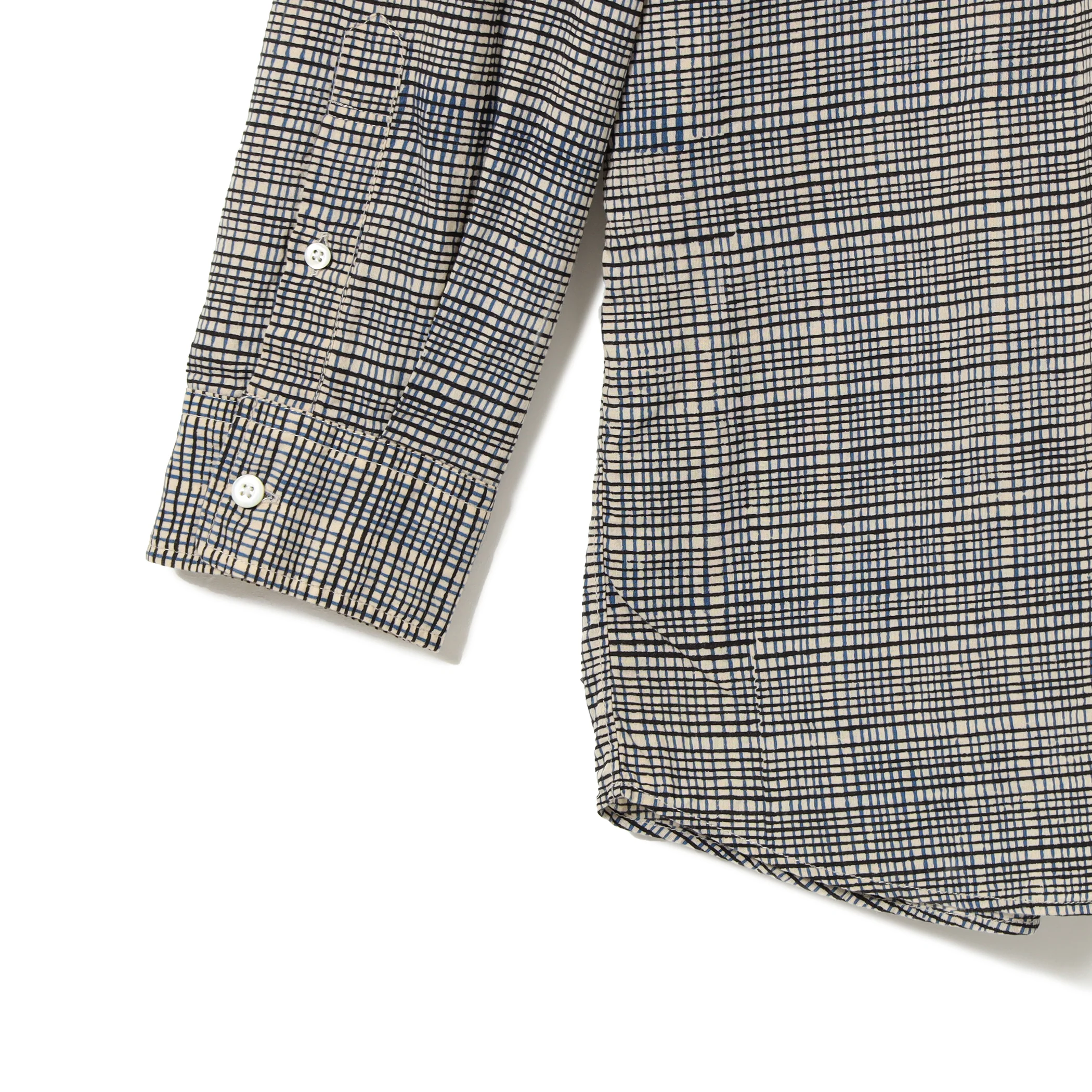 Bubbie Block Printed Button Down Shirt - Image 9