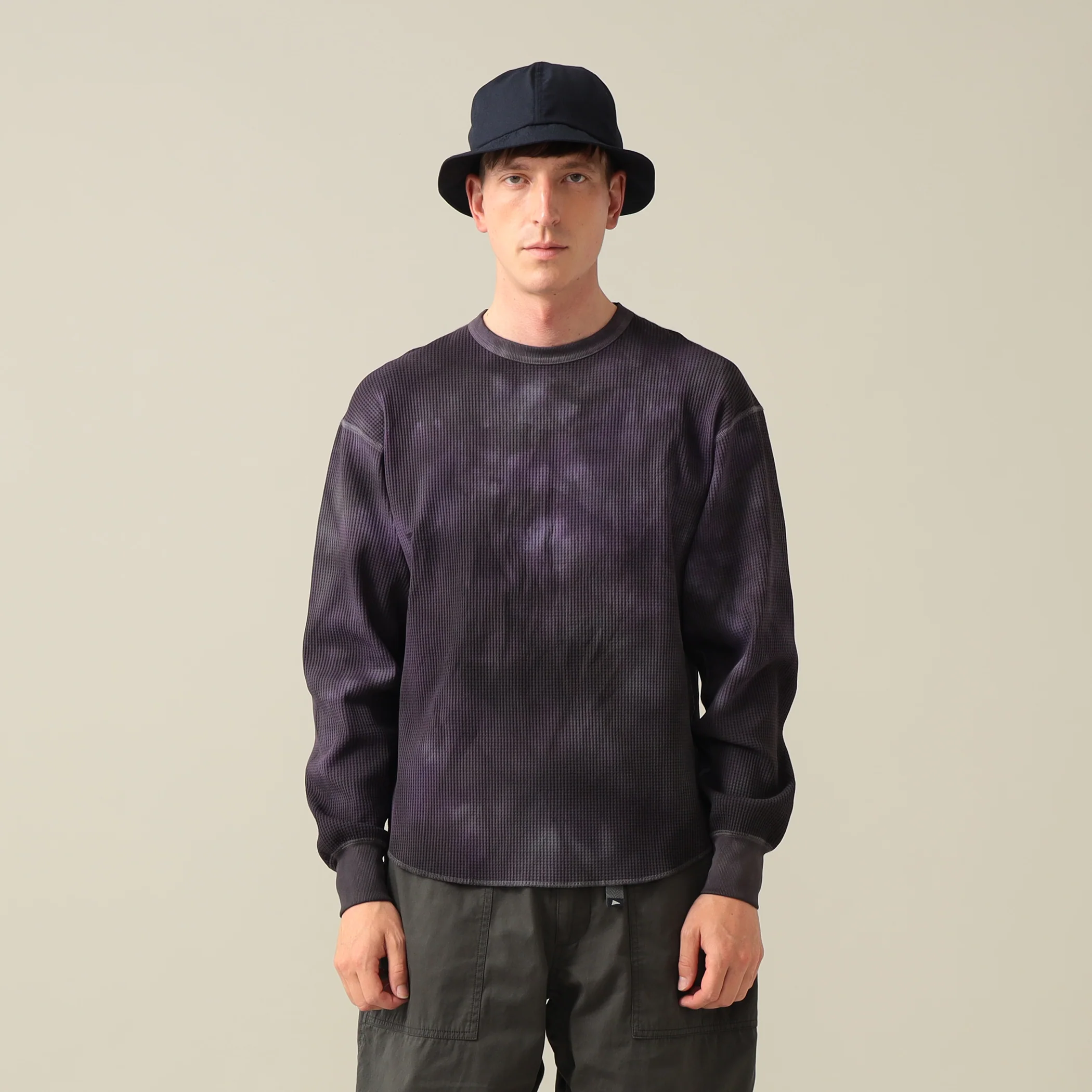 Connan Uneven Dyed Waffle Crew - Image 14