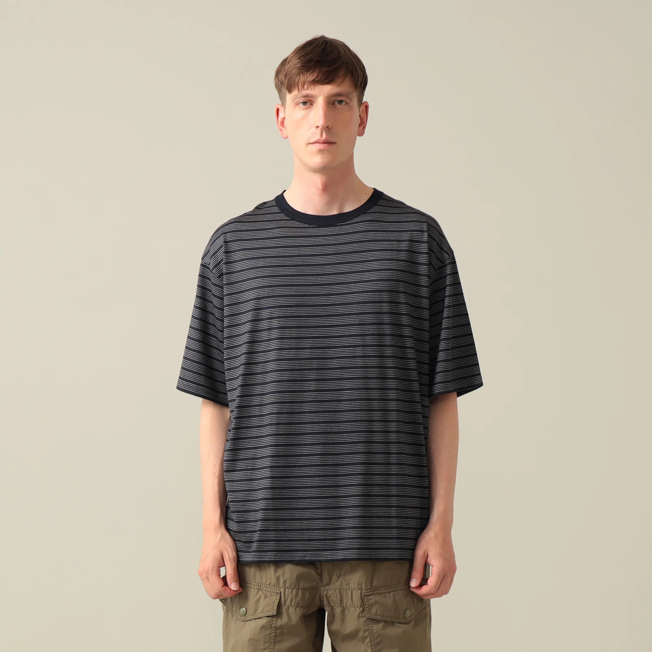 Cooper Wool Striped Tee - Image 9