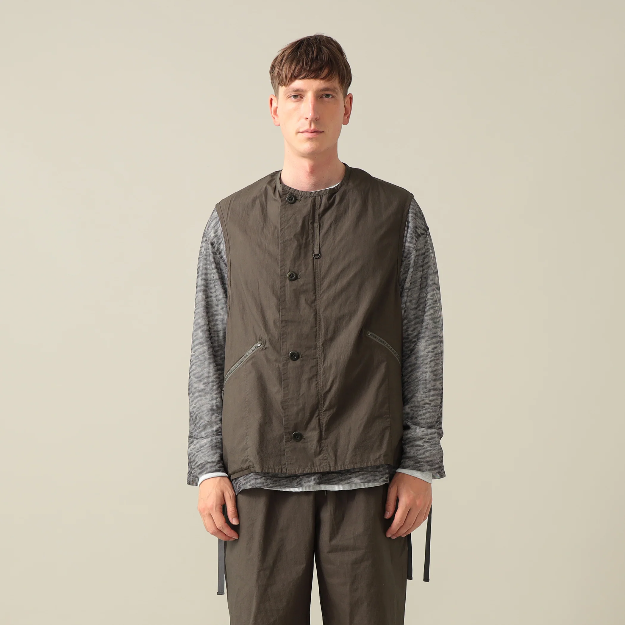 Damien Cotton Ripstop Vest - Image 6