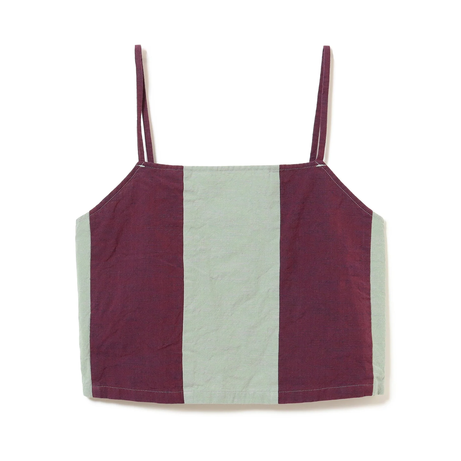Echo Cropped Aizu Top
