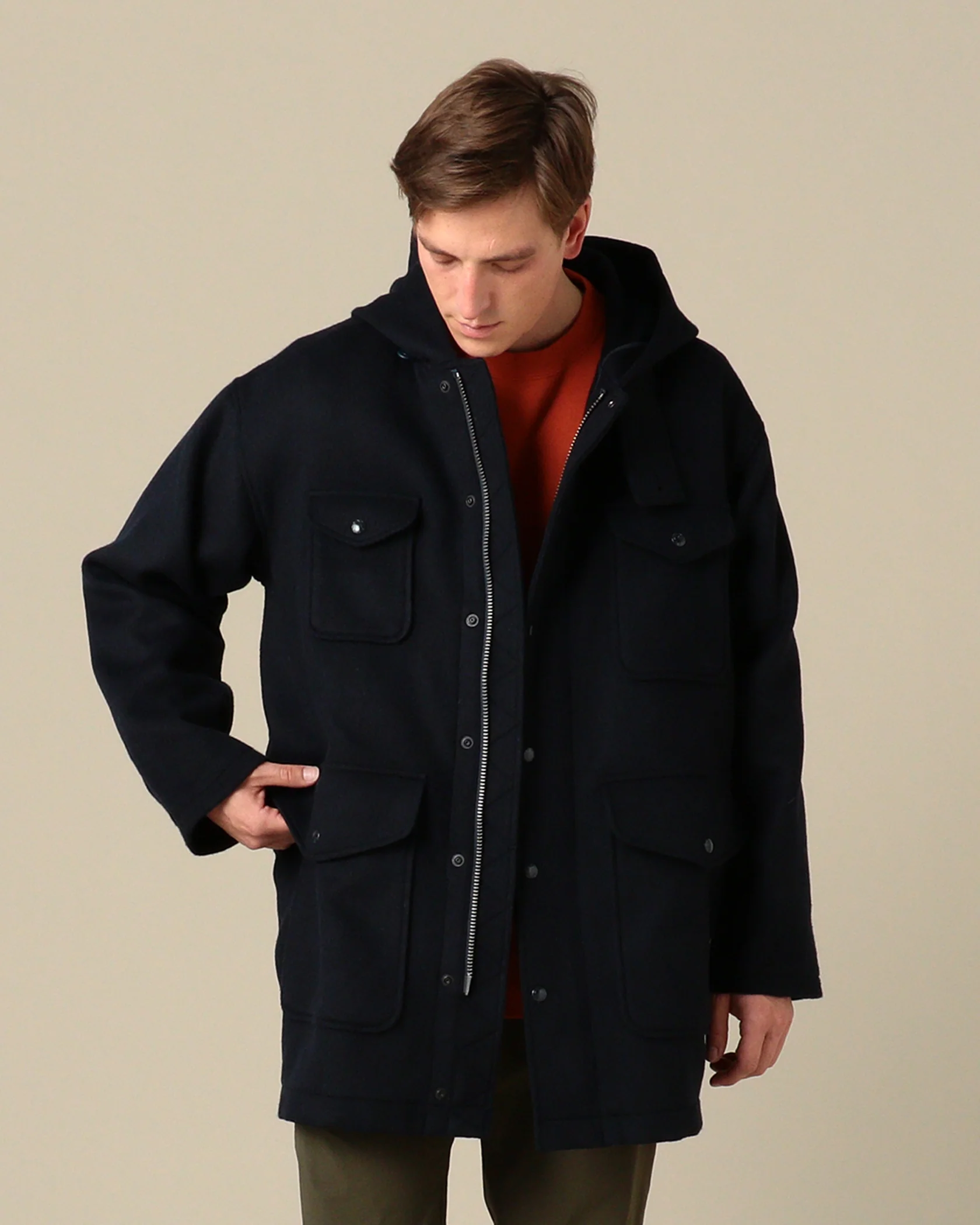 Fletcher Wool Coat - Image 13