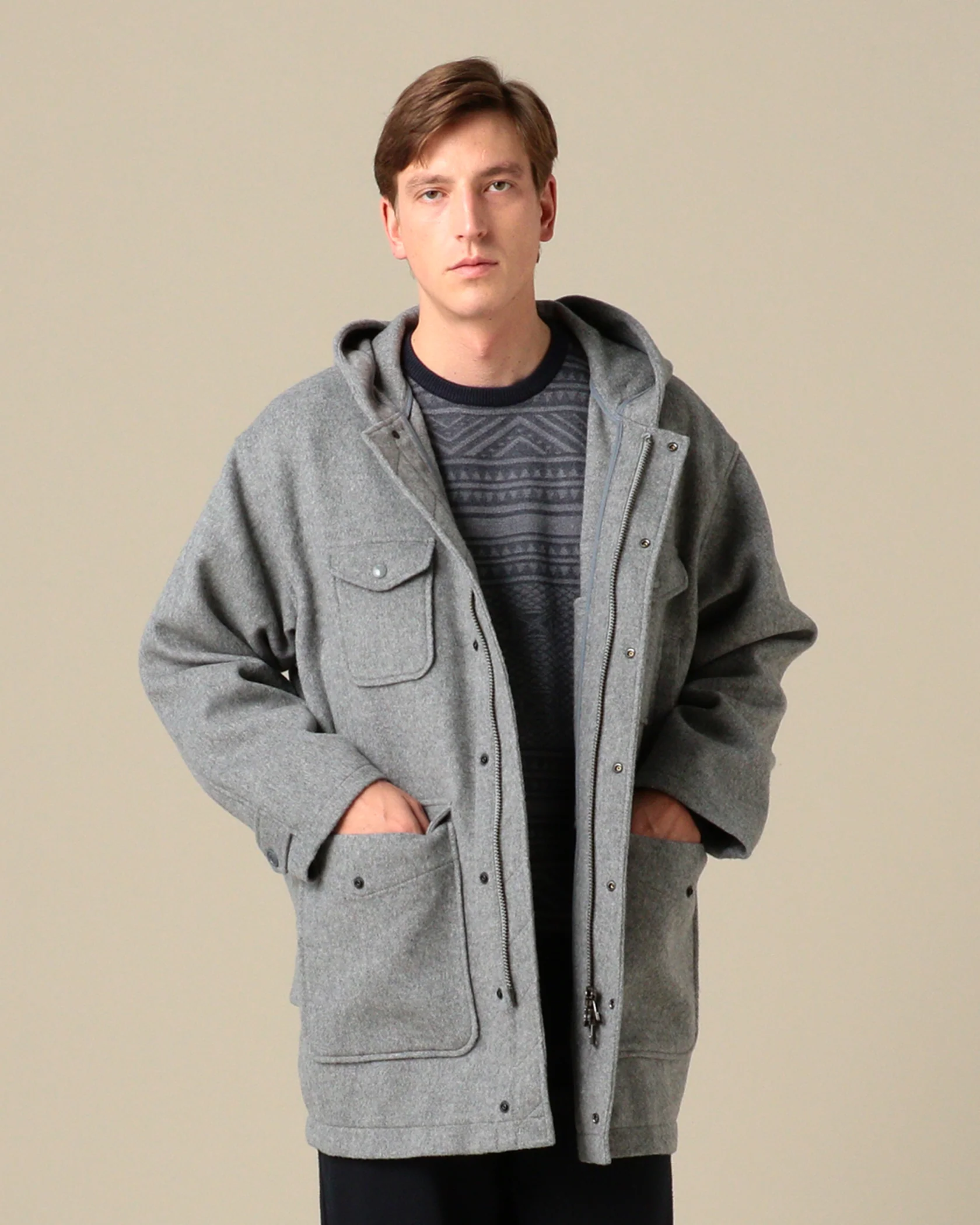 Fletcher Wool Coat - Image 8