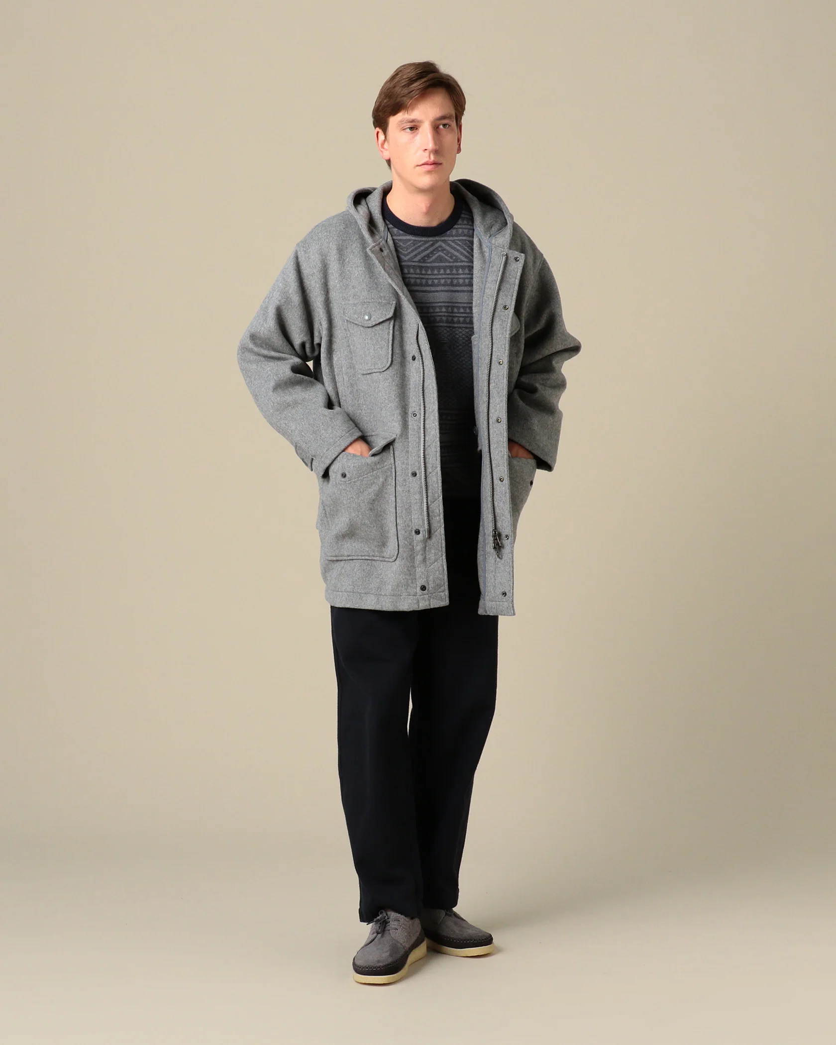 Fletcher Wool Coat - Image 9