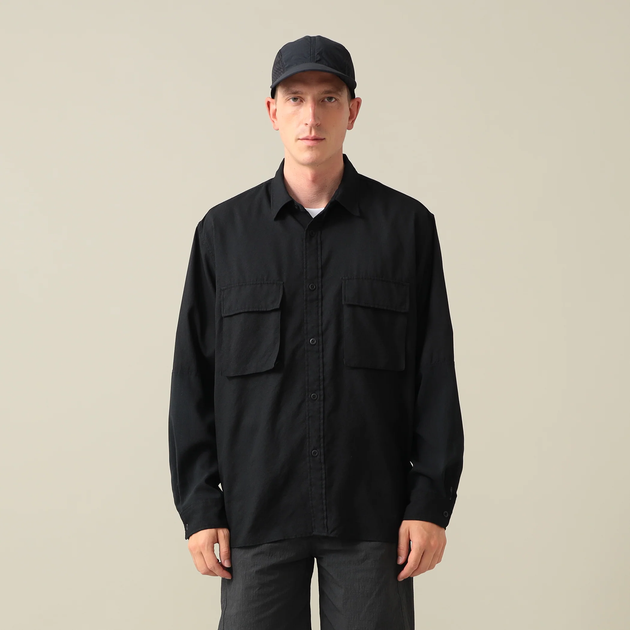 Gunn Long Sleeve Dot Air Shirt - Image 5