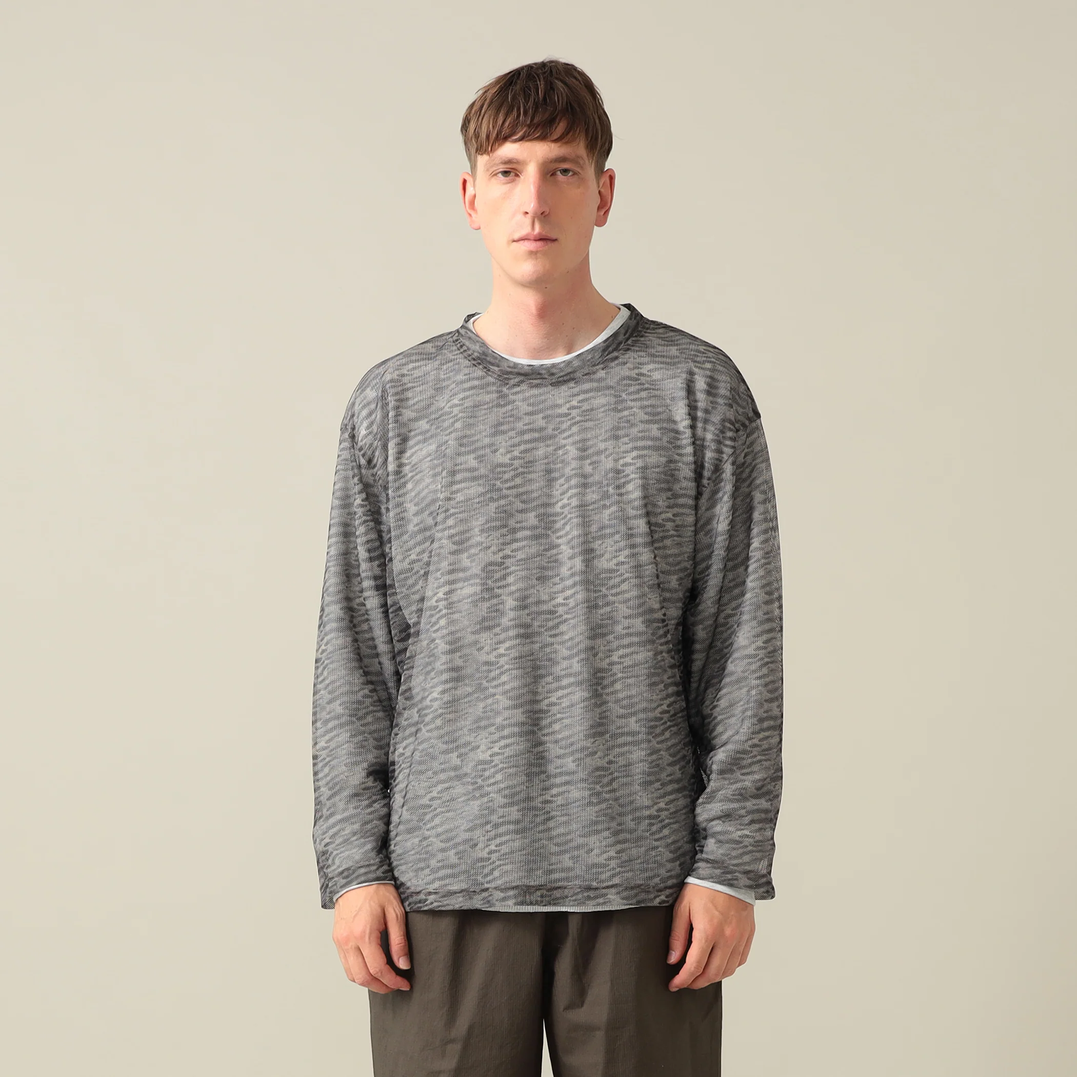 Nick Printed Mesh Crew - Image 10