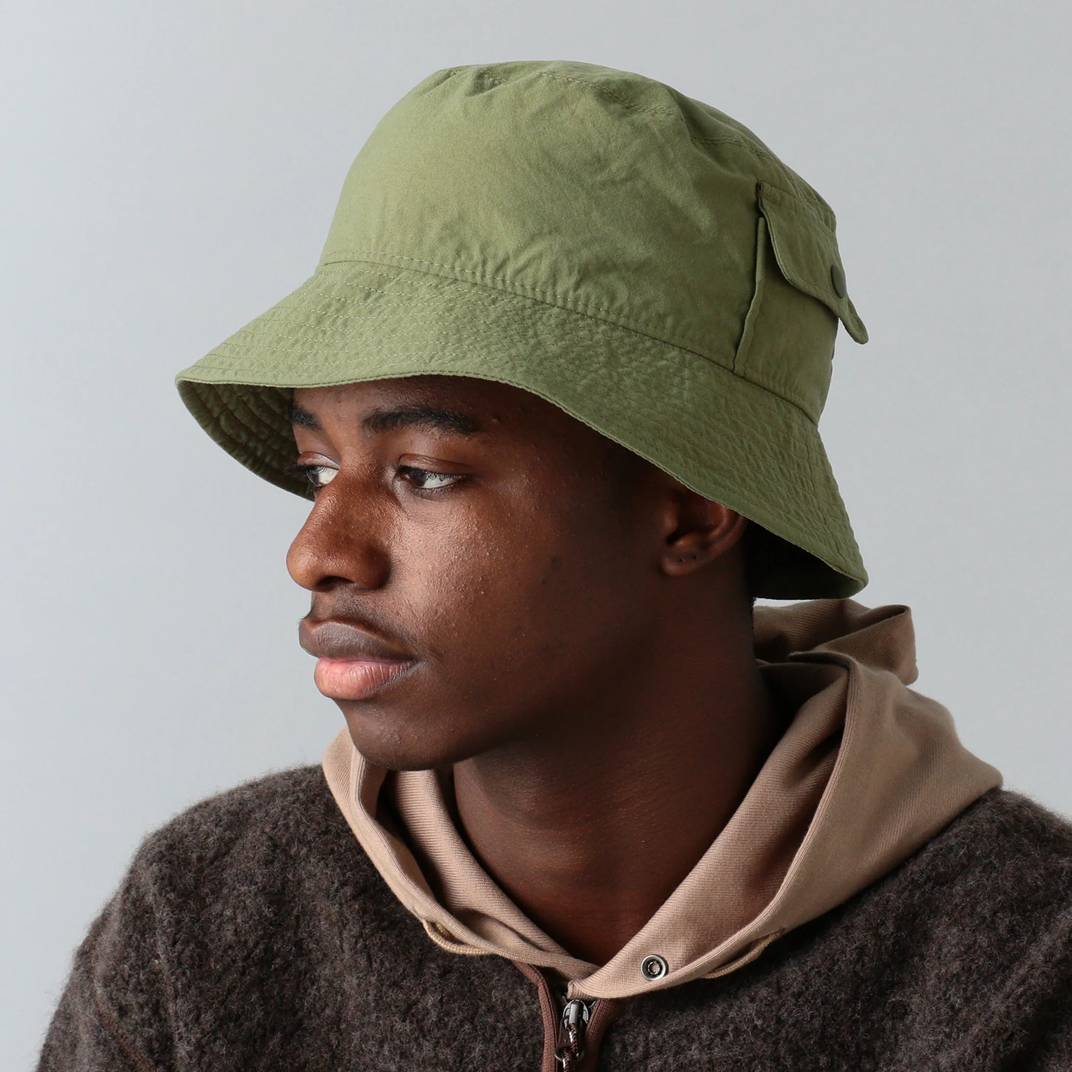 Nylon Bucket Hat - Image 4