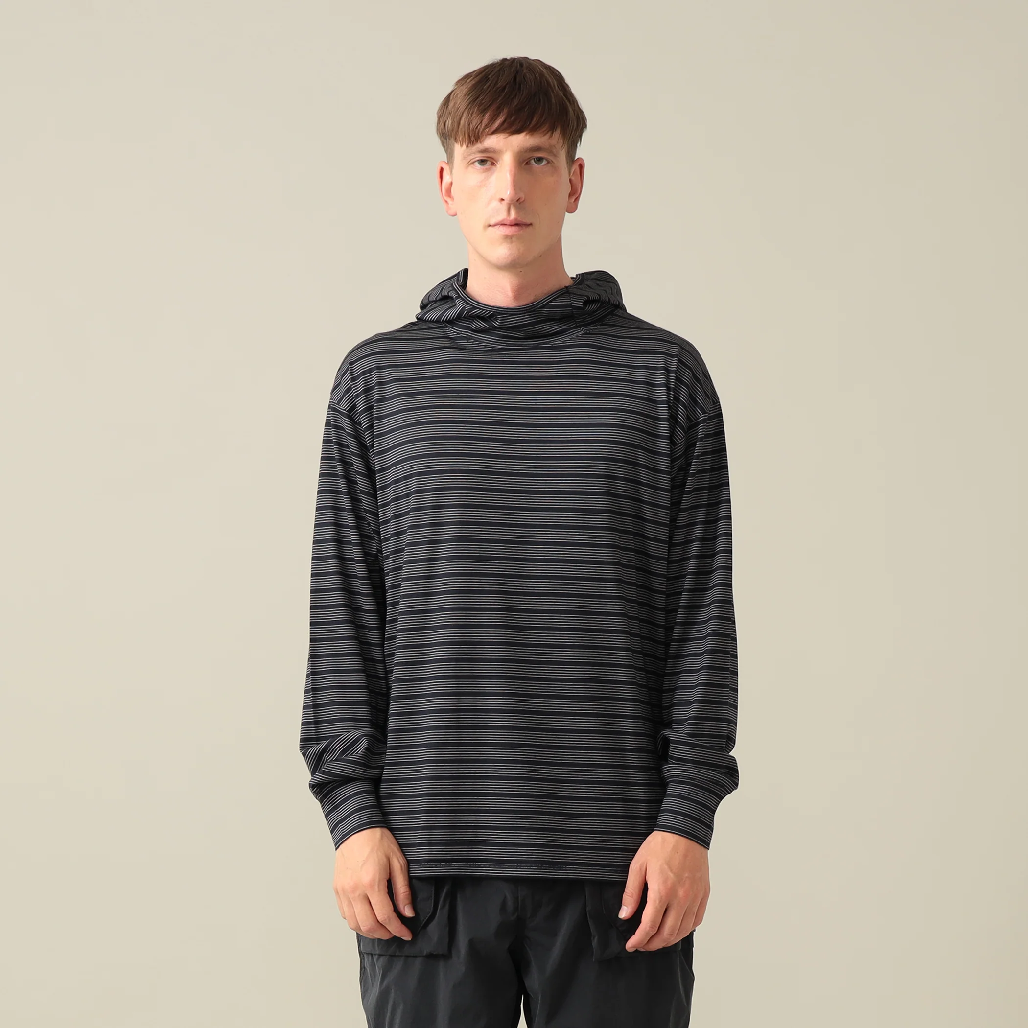 Ozzie Wool Striped Hoodie - Image 4