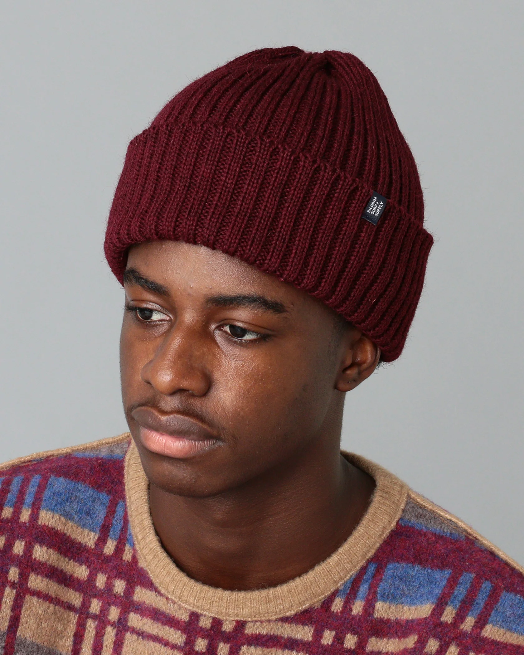 Phillips Wool Rib Beanie - Image 8