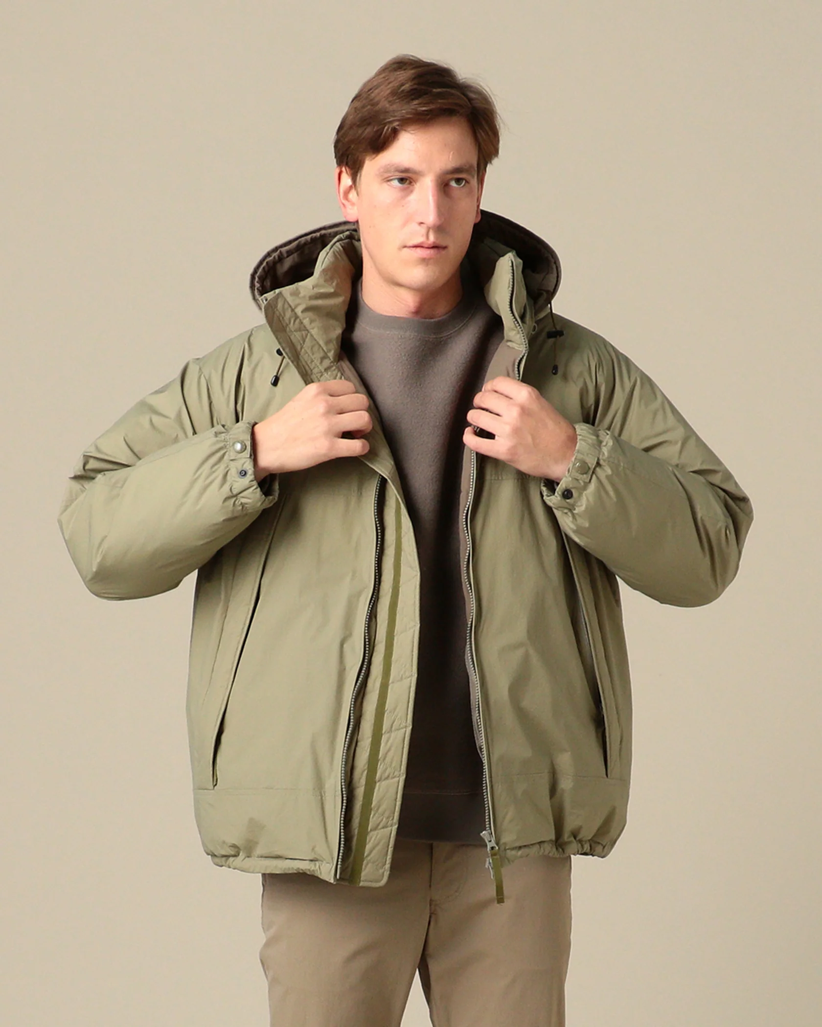 Reinhold Hooded Down Jacket - Image 3