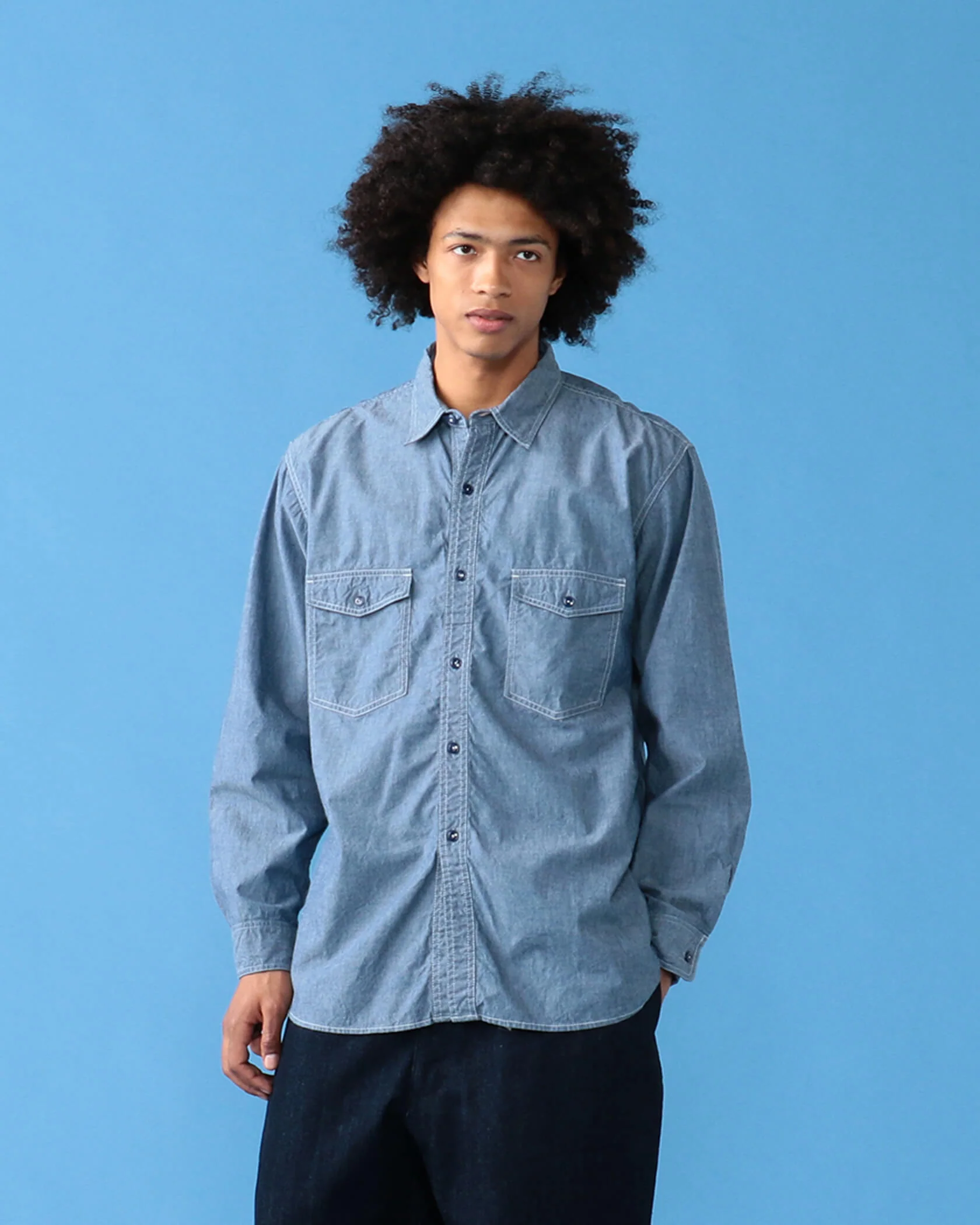 Rucker Chambray Shirt - Image 15