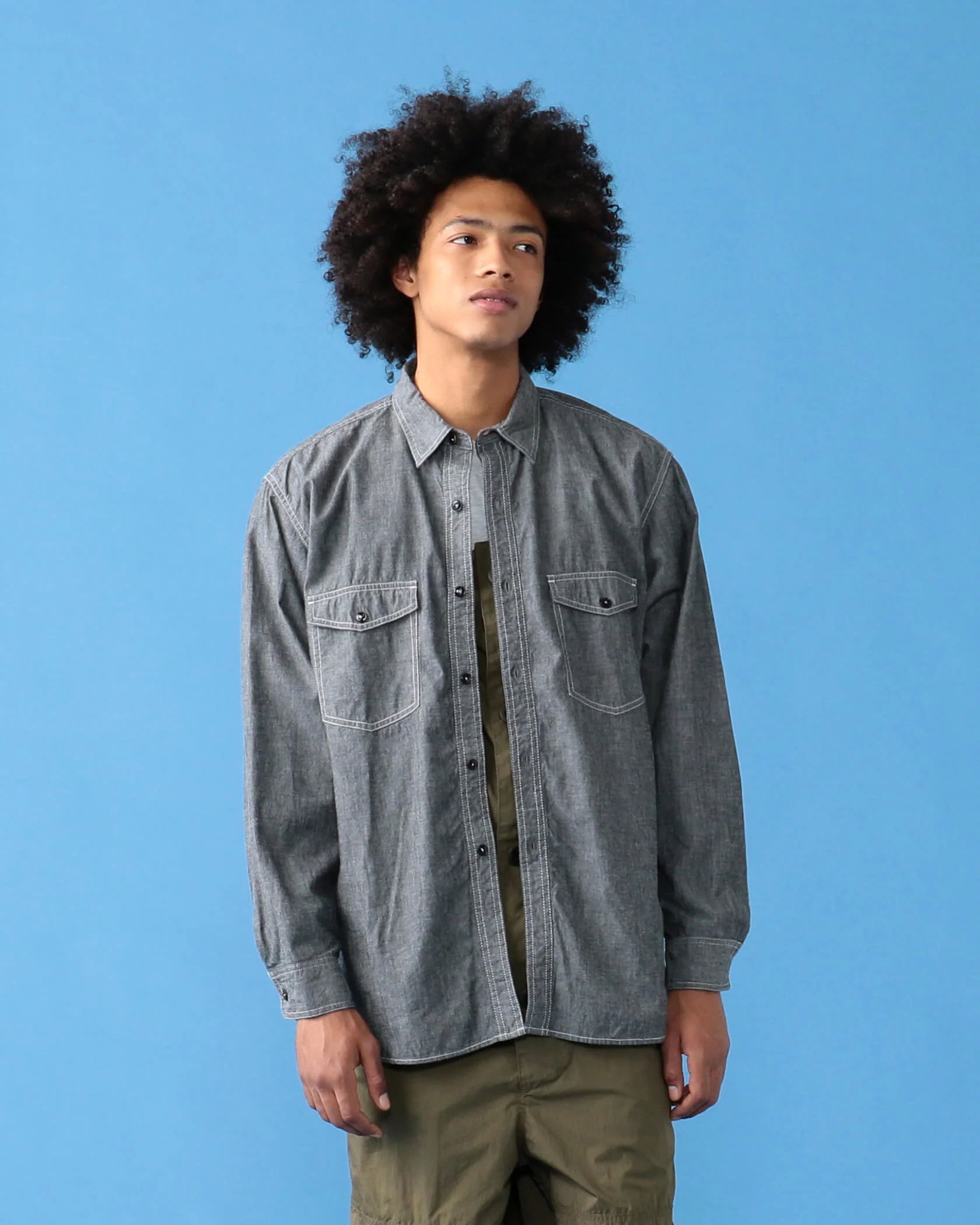 Rucker Chambray Shirt - Image 24