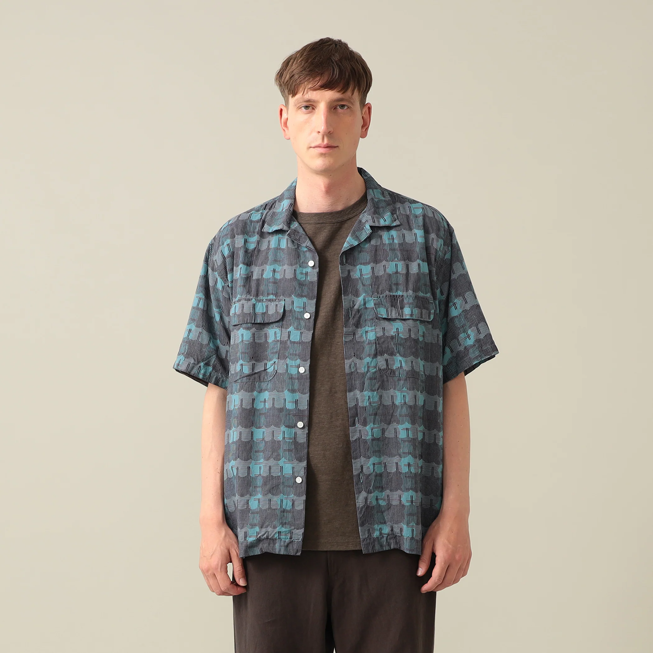 Sam Block Printed Short Sleeve Shirt - Image 14