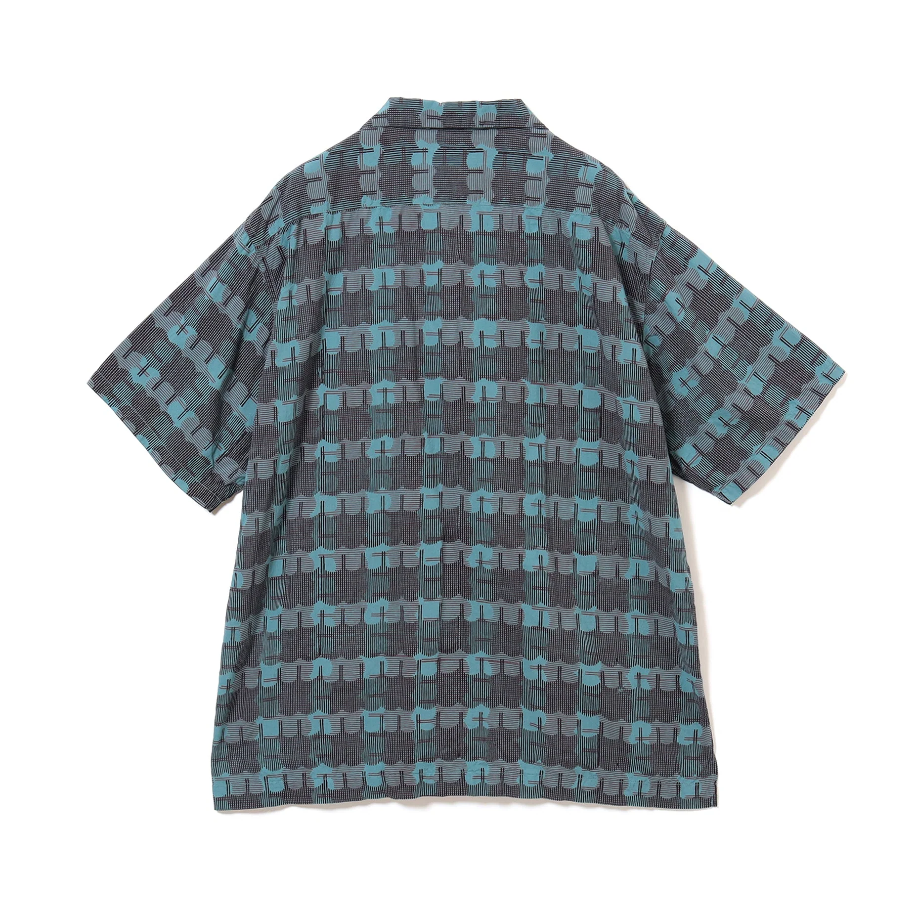 Sam Block Printed Short Sleeve Shirt - Image 9