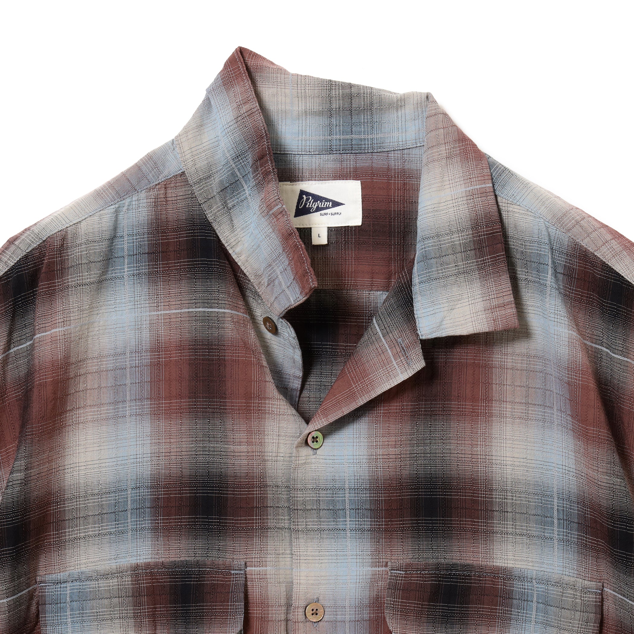 Sam Dobby Ombre Short Sleeve Shirt - Image 7