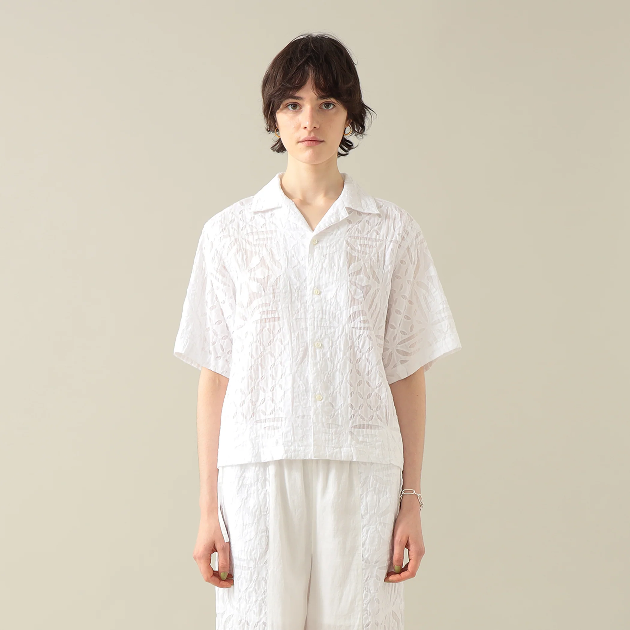 Toni Handstitched Short Sleeve Shirt - Image 4