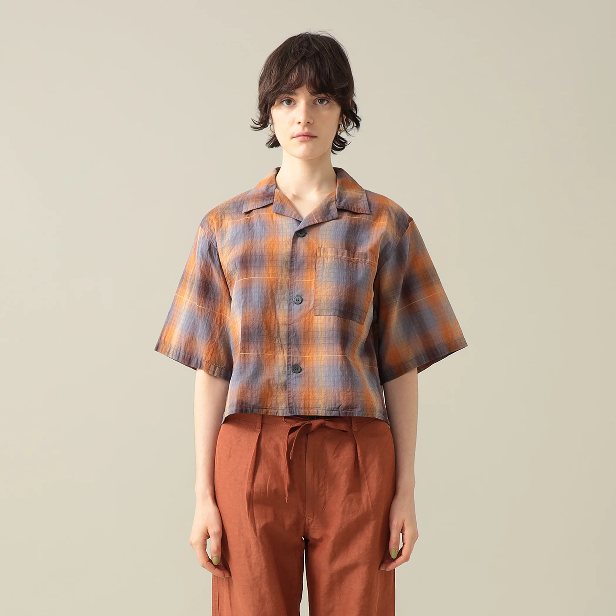 Vida Striped Short Sleeve Shirt - Image 11