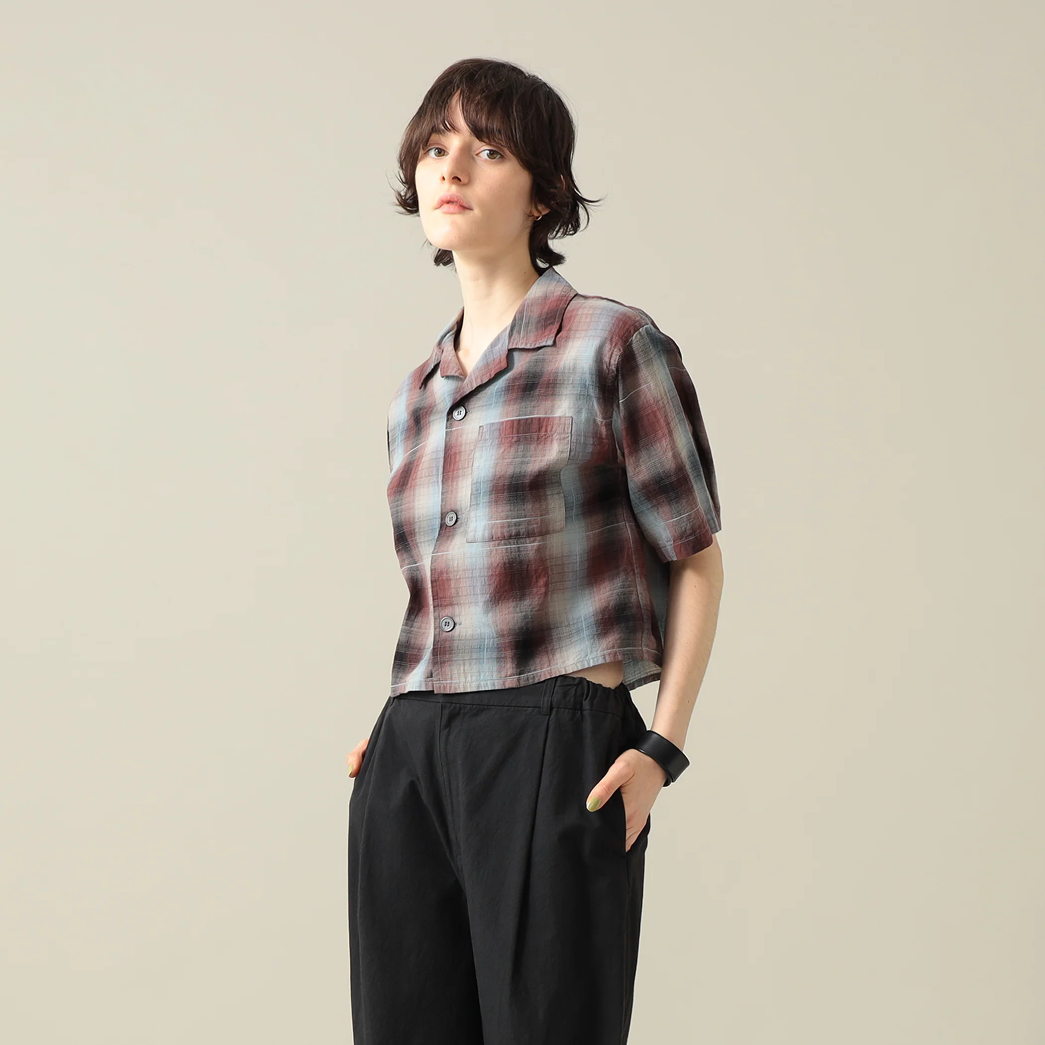Vida Striped Short Sleeve Shirt - Image 7
