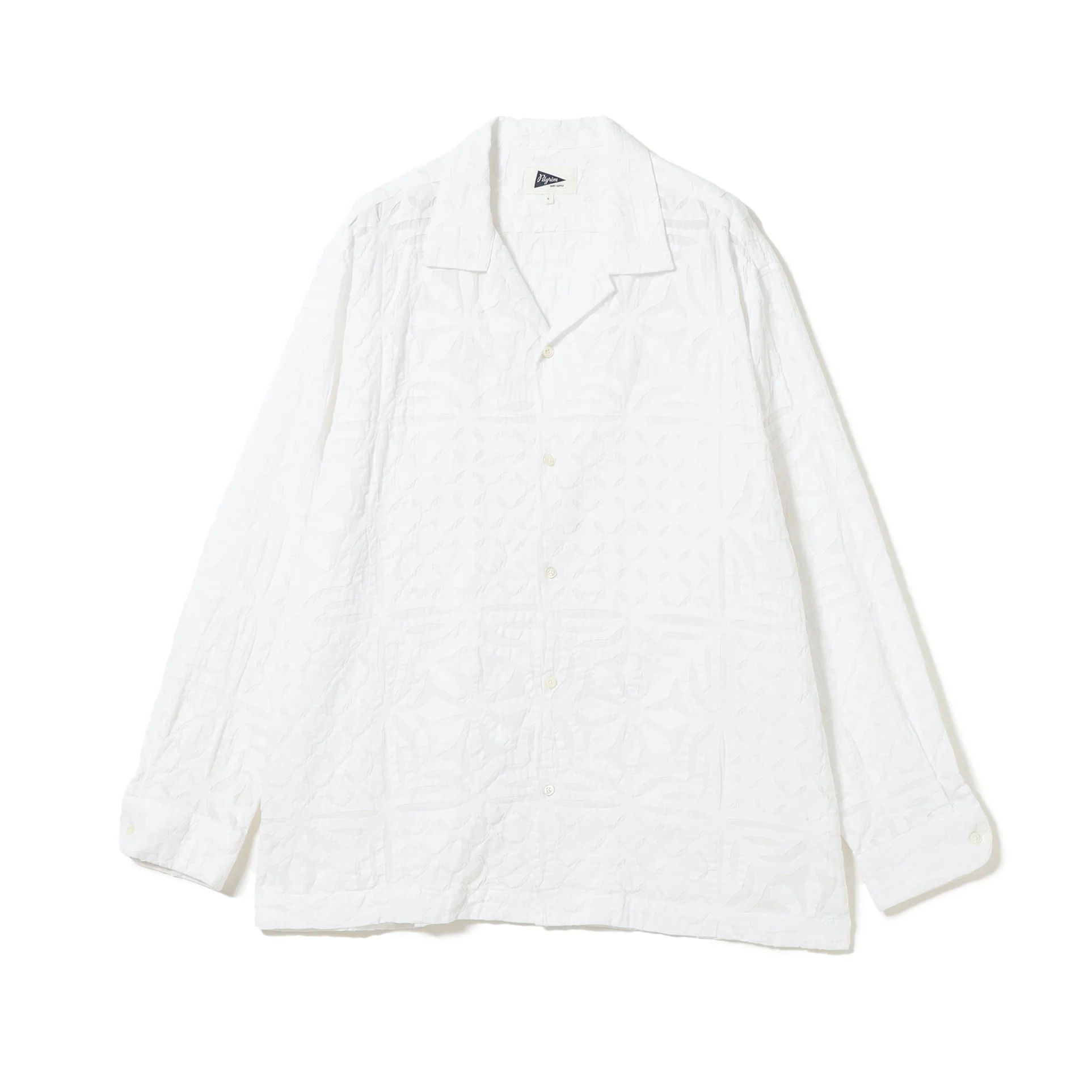 Vincent Long Sleeve Reverse Appliqué Shirt