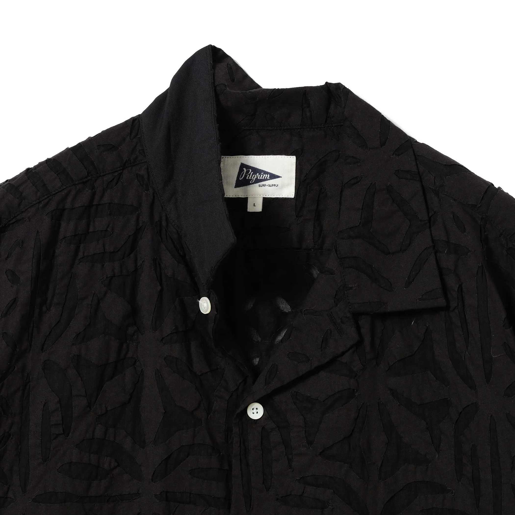 Vincent Long Sleeve Reverse Appliqué Shirt - Image 7