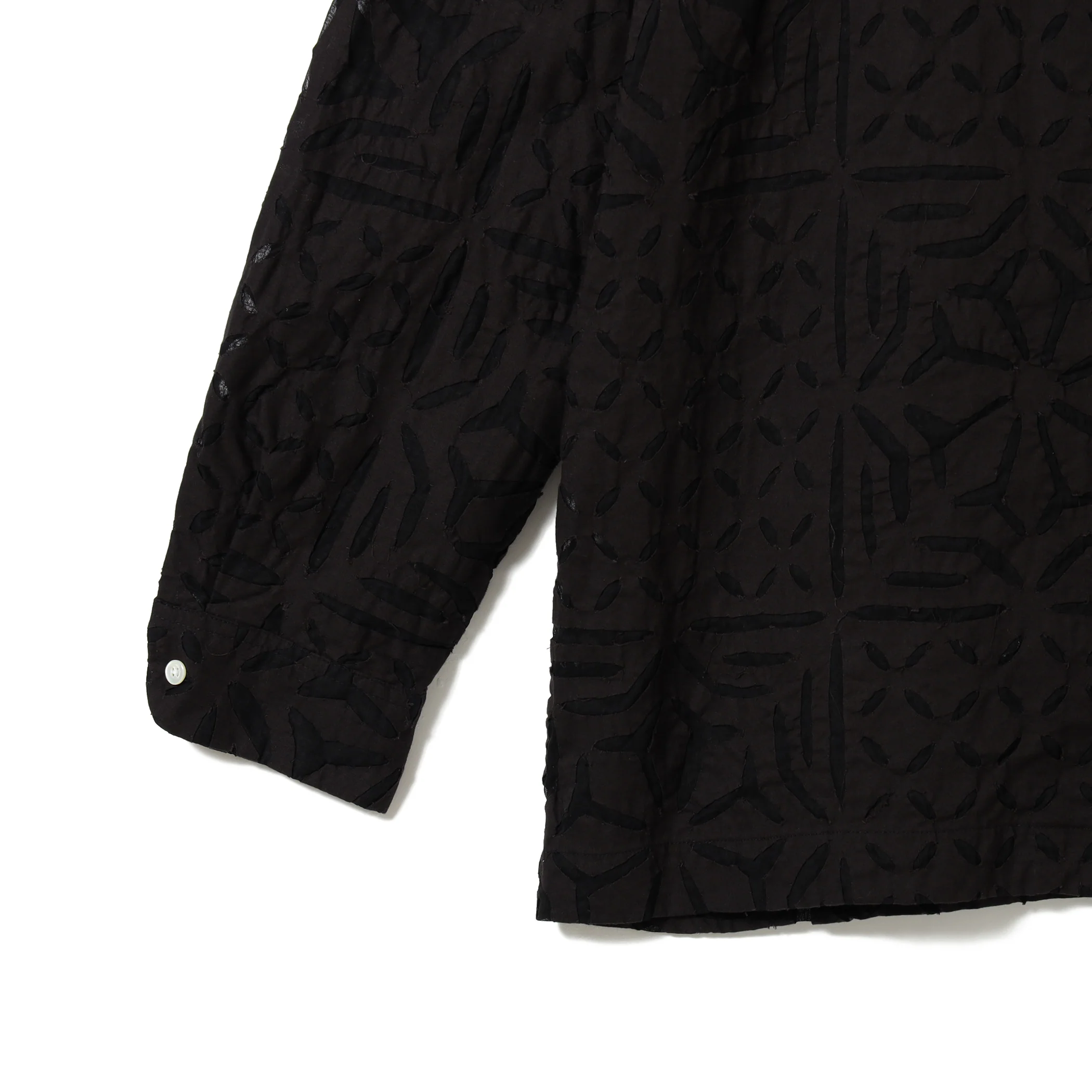 Vincent Long Sleeve Reverse Appliqué Shirt - Image 8